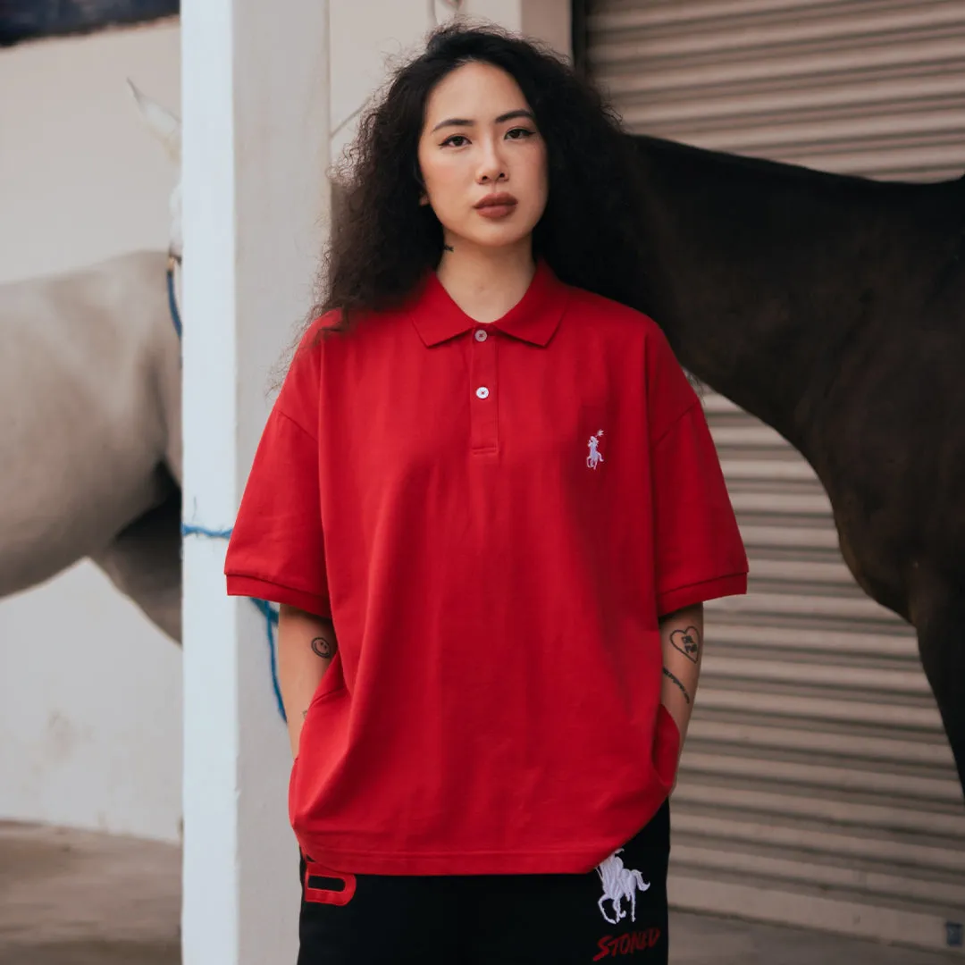 Dark Horse : Classic Polo Red sold by Stone & Co. product image thumbnail 2