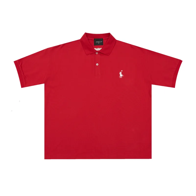 Dark Horse : Classic Polo Red sold by Stone & Co.