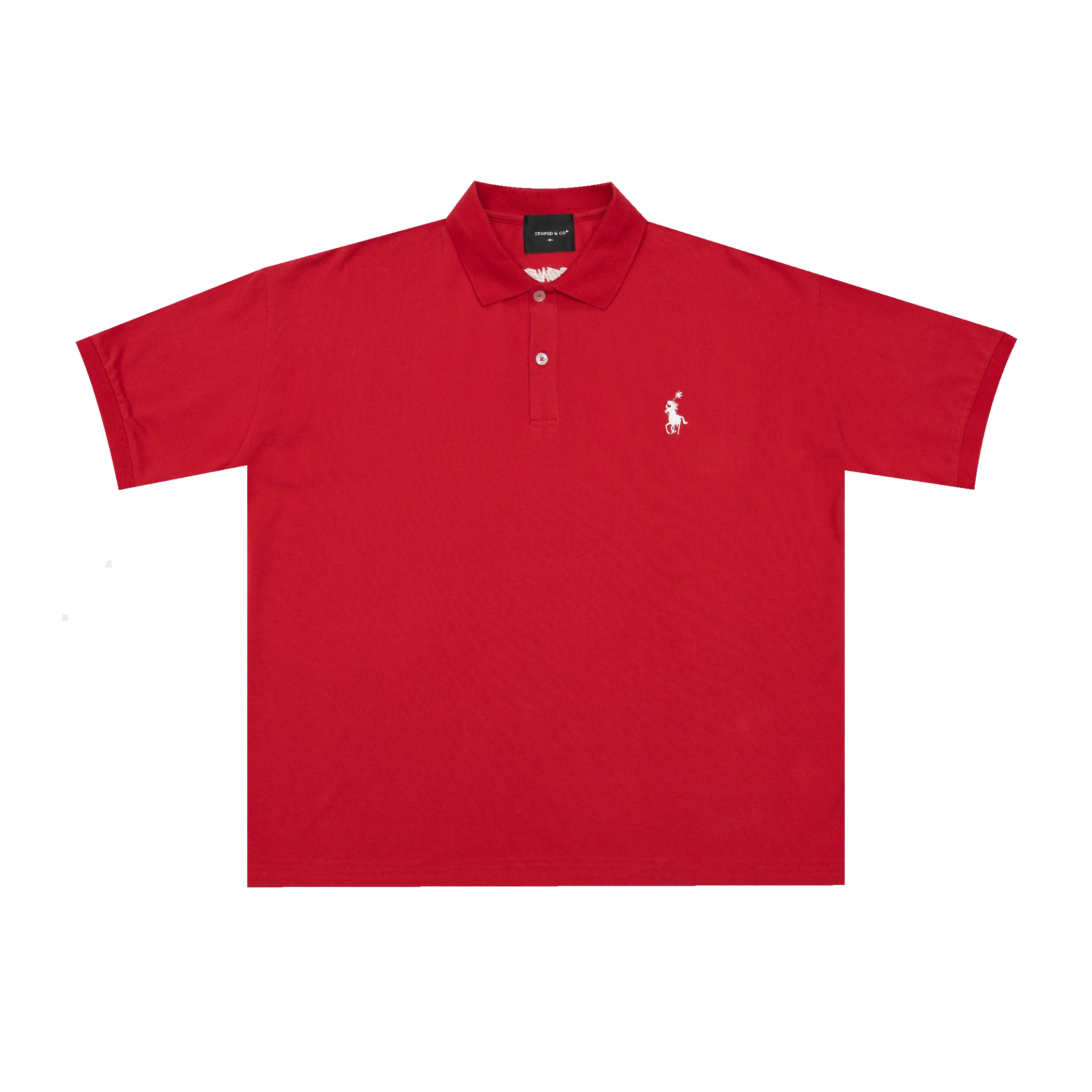 Dark Horse : Classic Polo Red sold by Stone & Co.