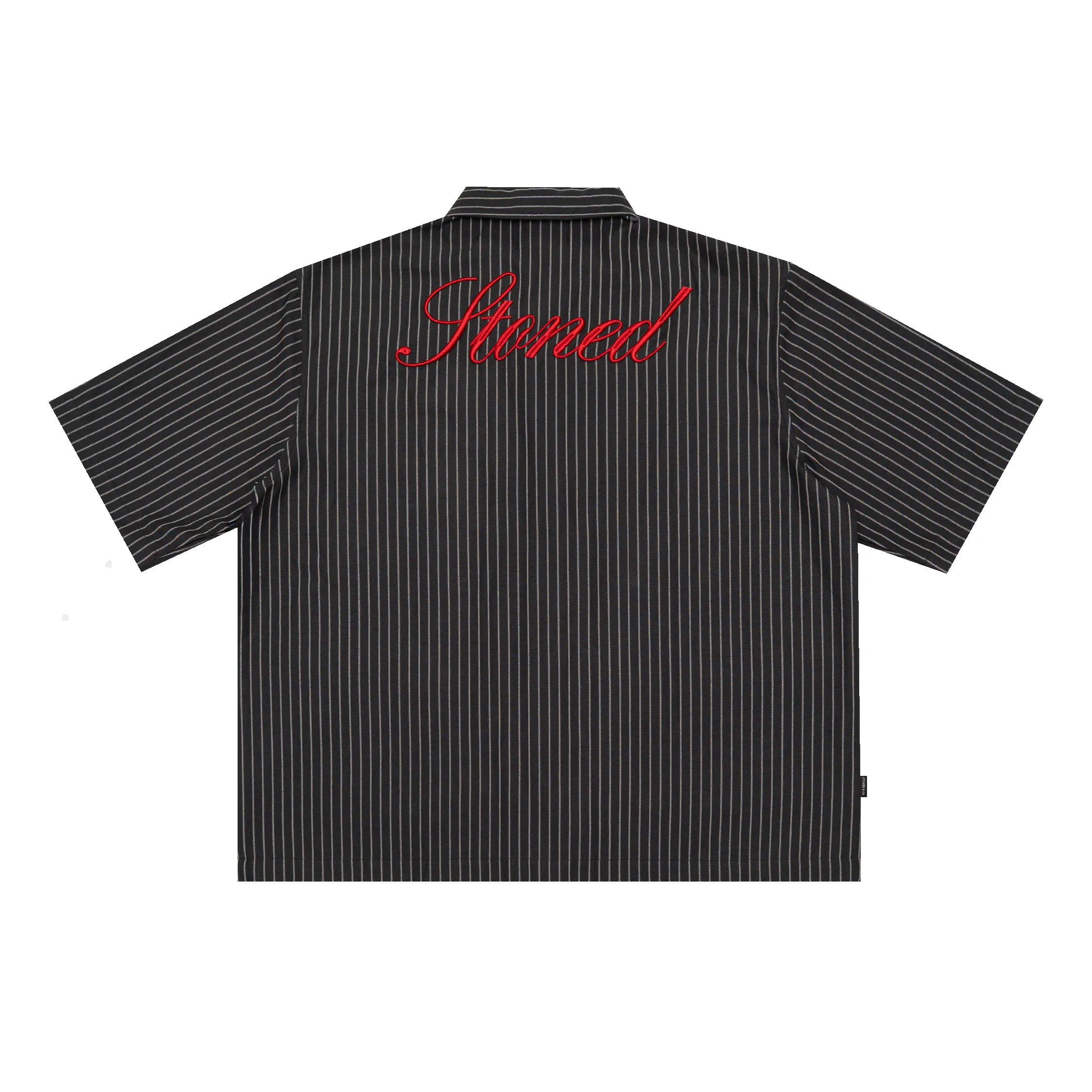 Dark Horse : Stripe Shirt S/S Black sold by Stone & Co. product image thumbnail 3