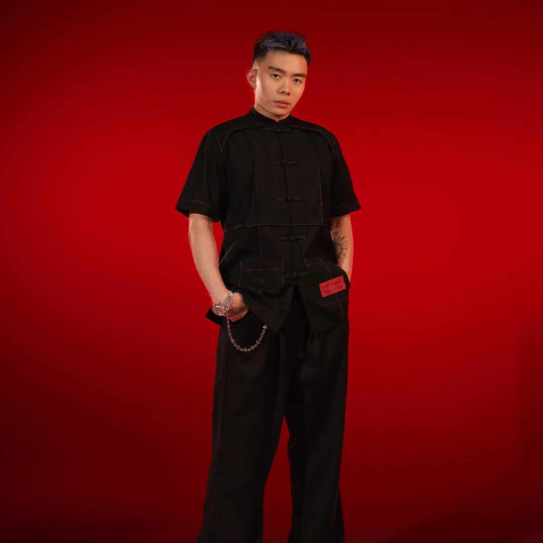 Stoned x Dickson Lim : Tang Suit Black sold by Stone & Co. product image thumbnail 2