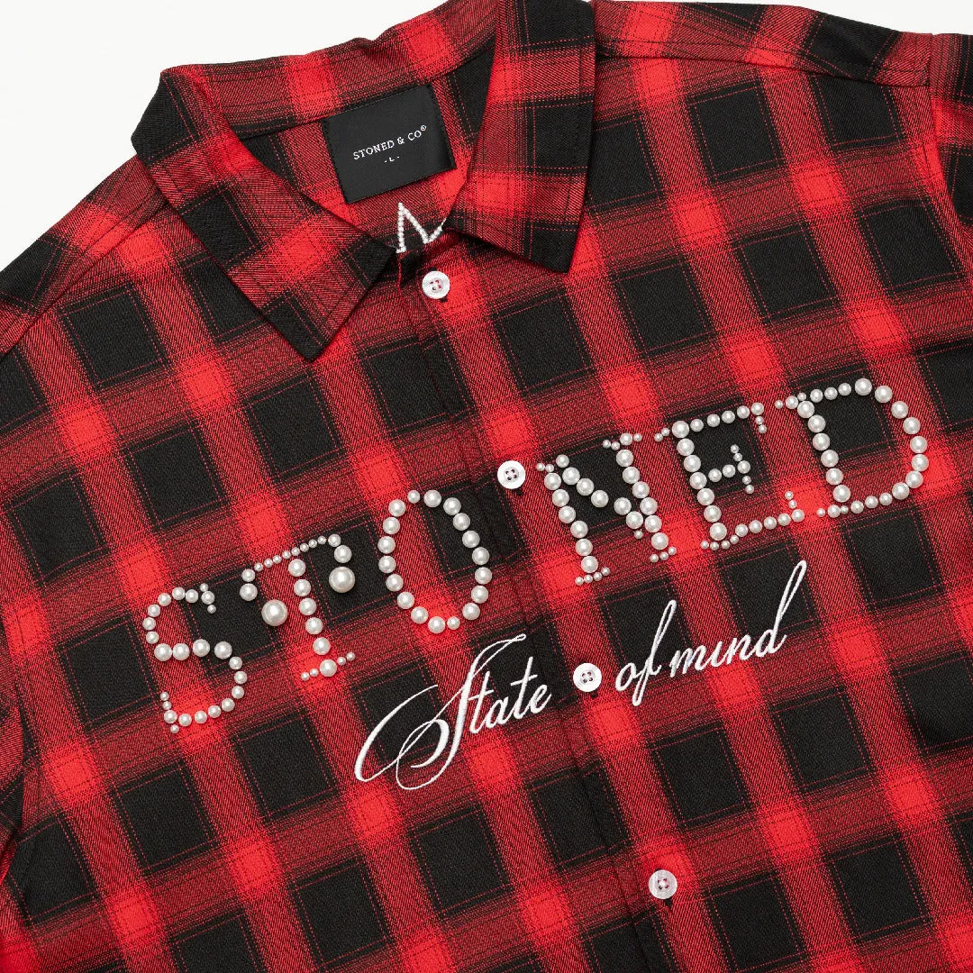 Blessed26 : Pearl Flannel Red sold by Stone & Co. product image thumbnail 4