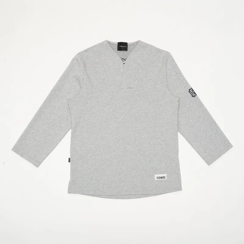 Stoned x Fiziwoo : Kurta Grey made by Stone & Co.