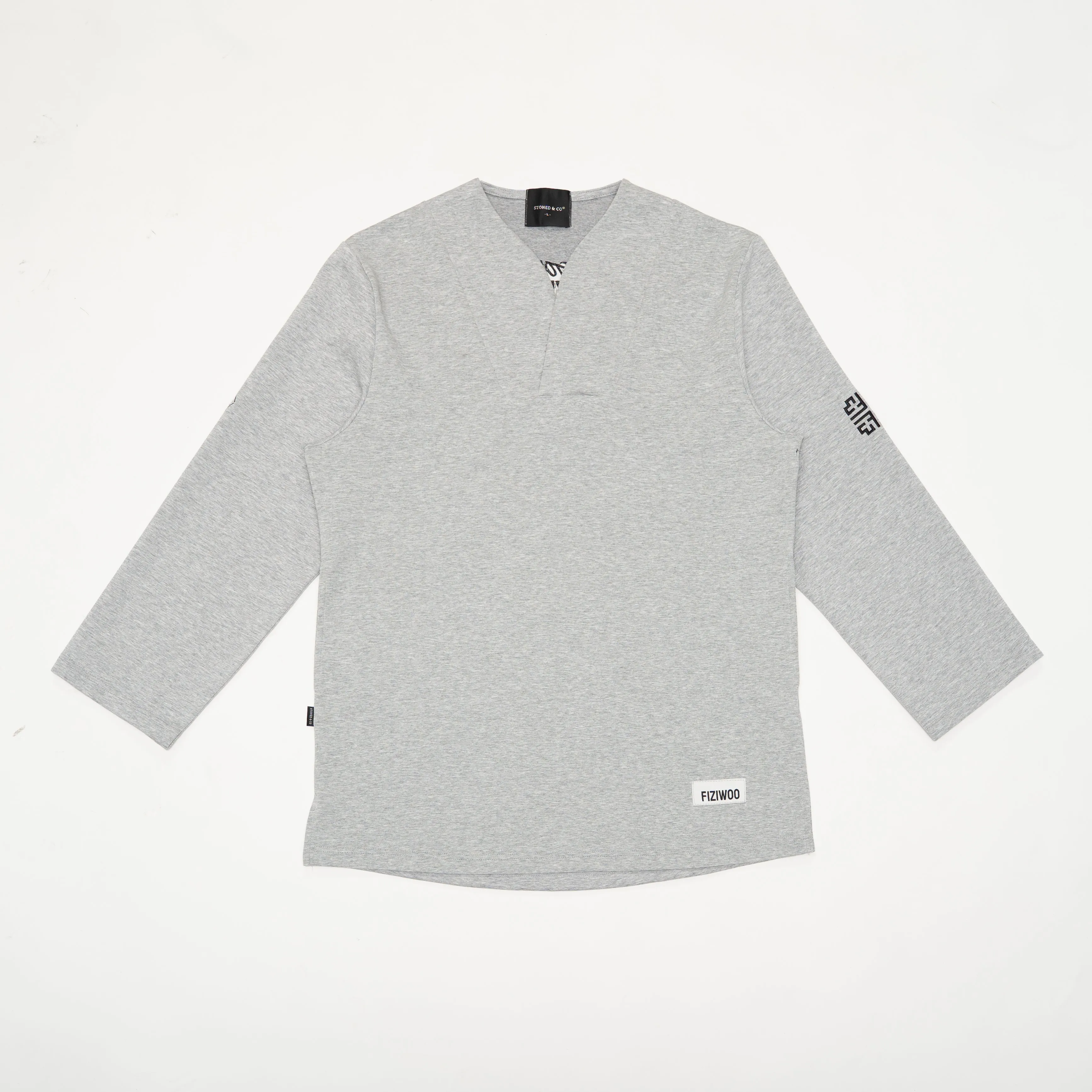Stoned x Fiziwoo : Kurta Grey sold by Stone & Co.