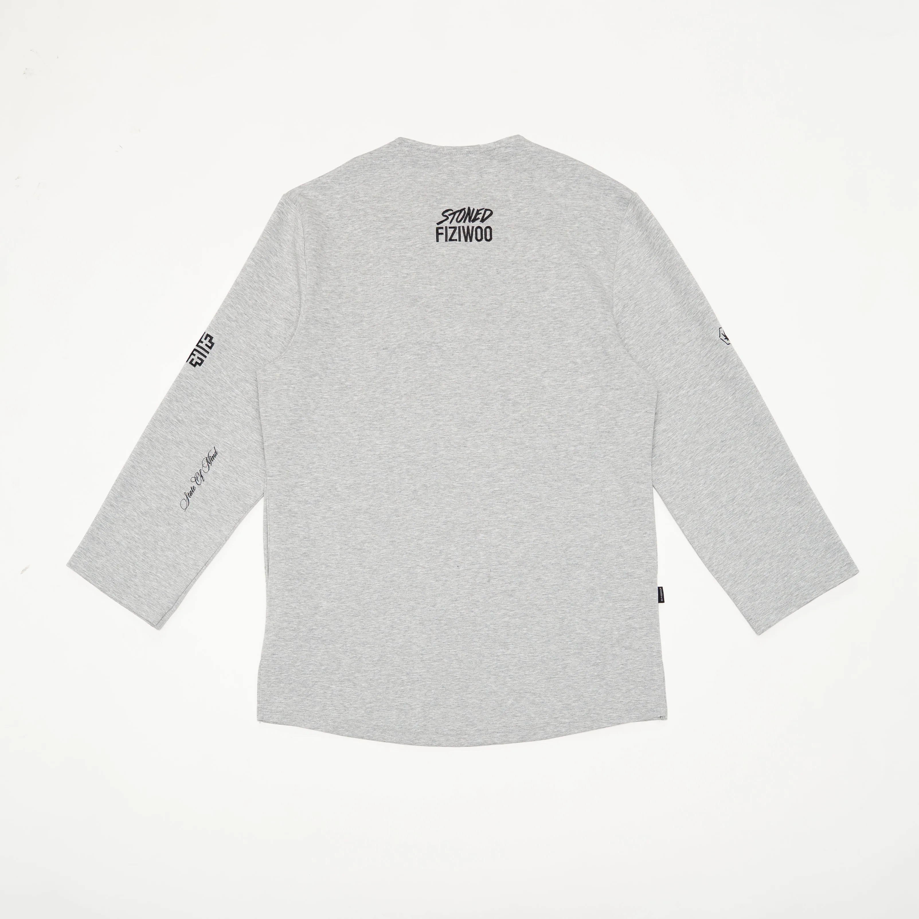Stoned x Fiziwoo : Kurta Grey sold by Stone & Co. product image thumbnail 2