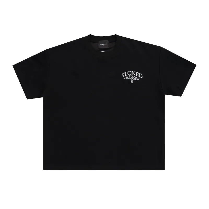 ATC : Void Logo Boxy Tee Black made by Stone & Co.