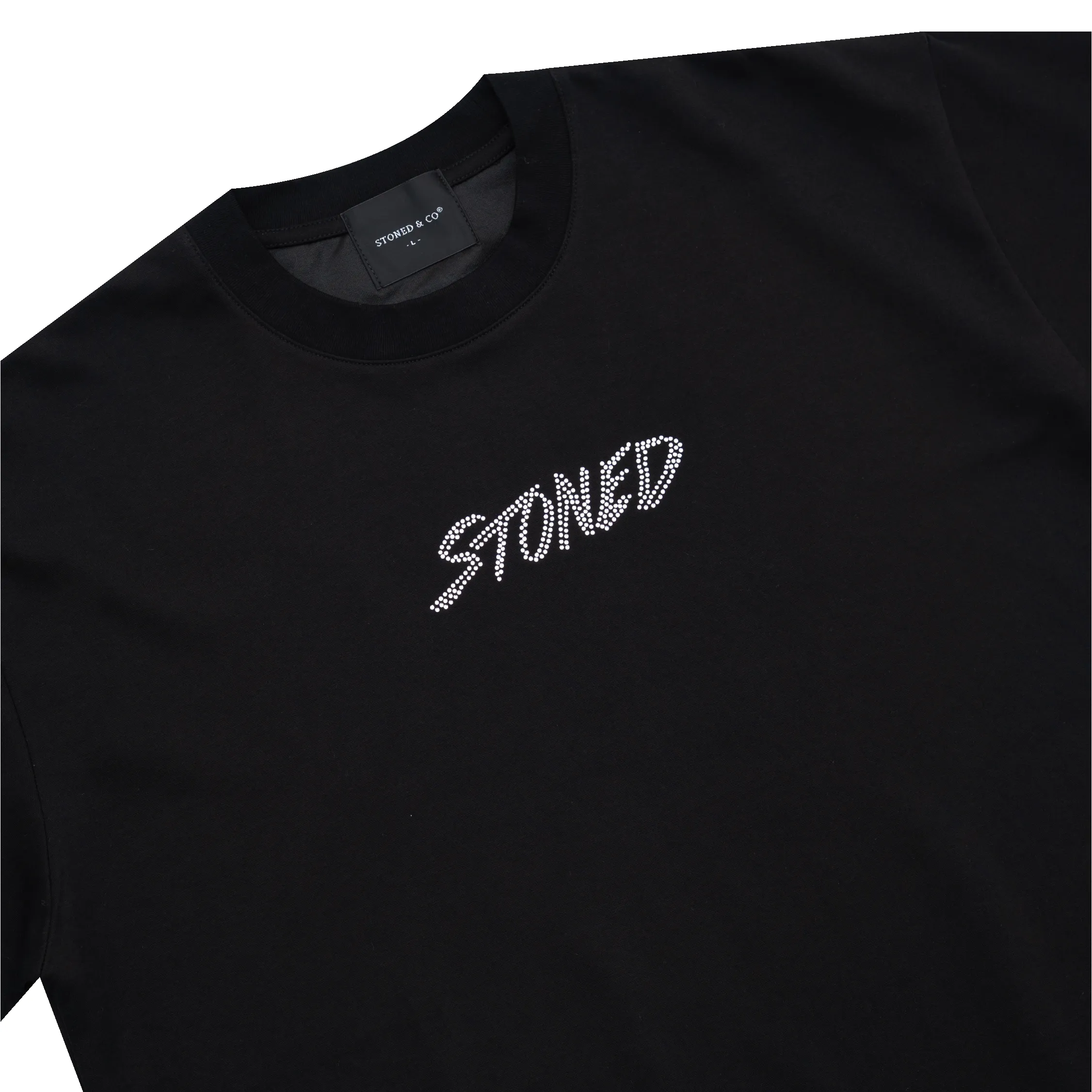 ATC : Genetic Hexagon Rhinestone Tee Black sold by Stone & Co. product image thumbnail 5