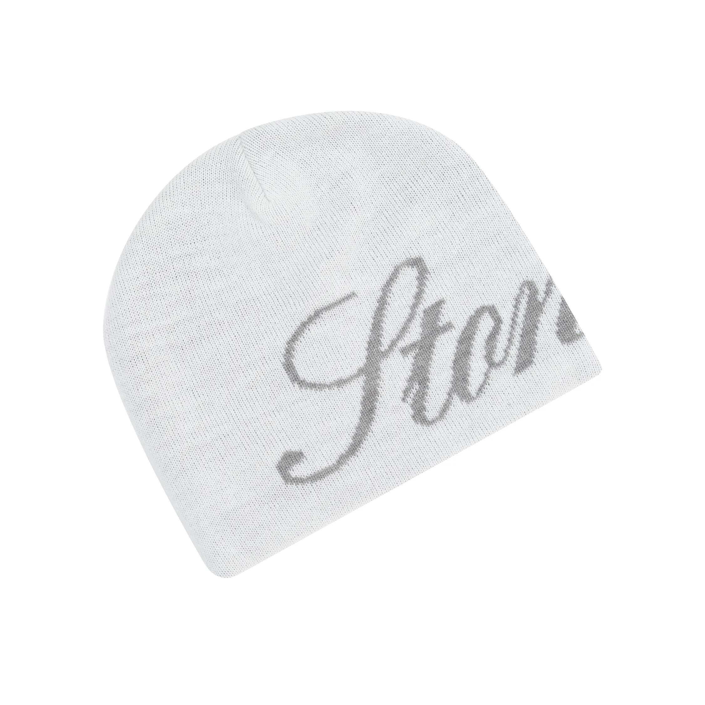 ATC : Cursive Beanie White sold by Stone & Co. product image thumbnail 4