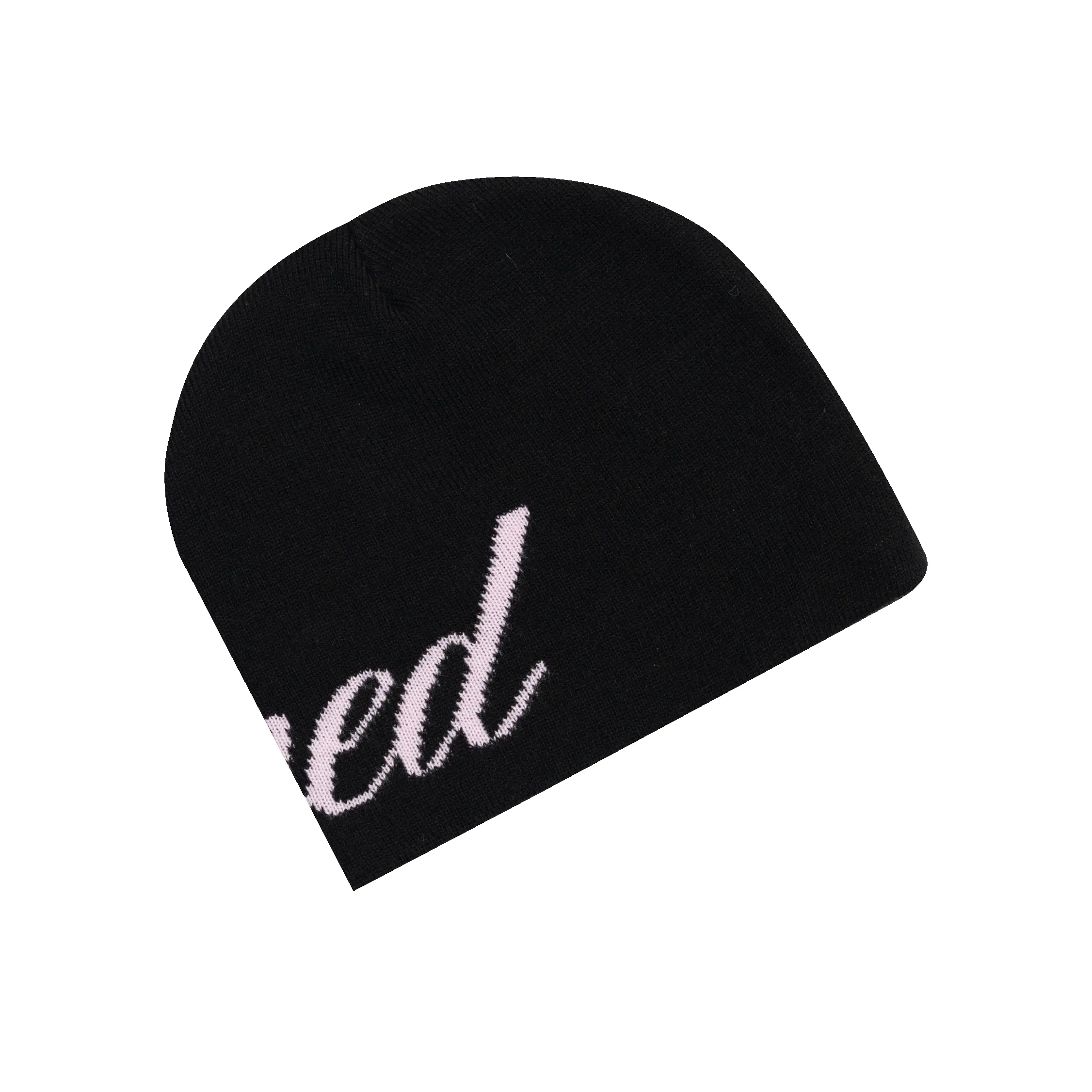ATC : Cursive Beanie Black Pink sold by Stone & Co. product image thumbnail 5