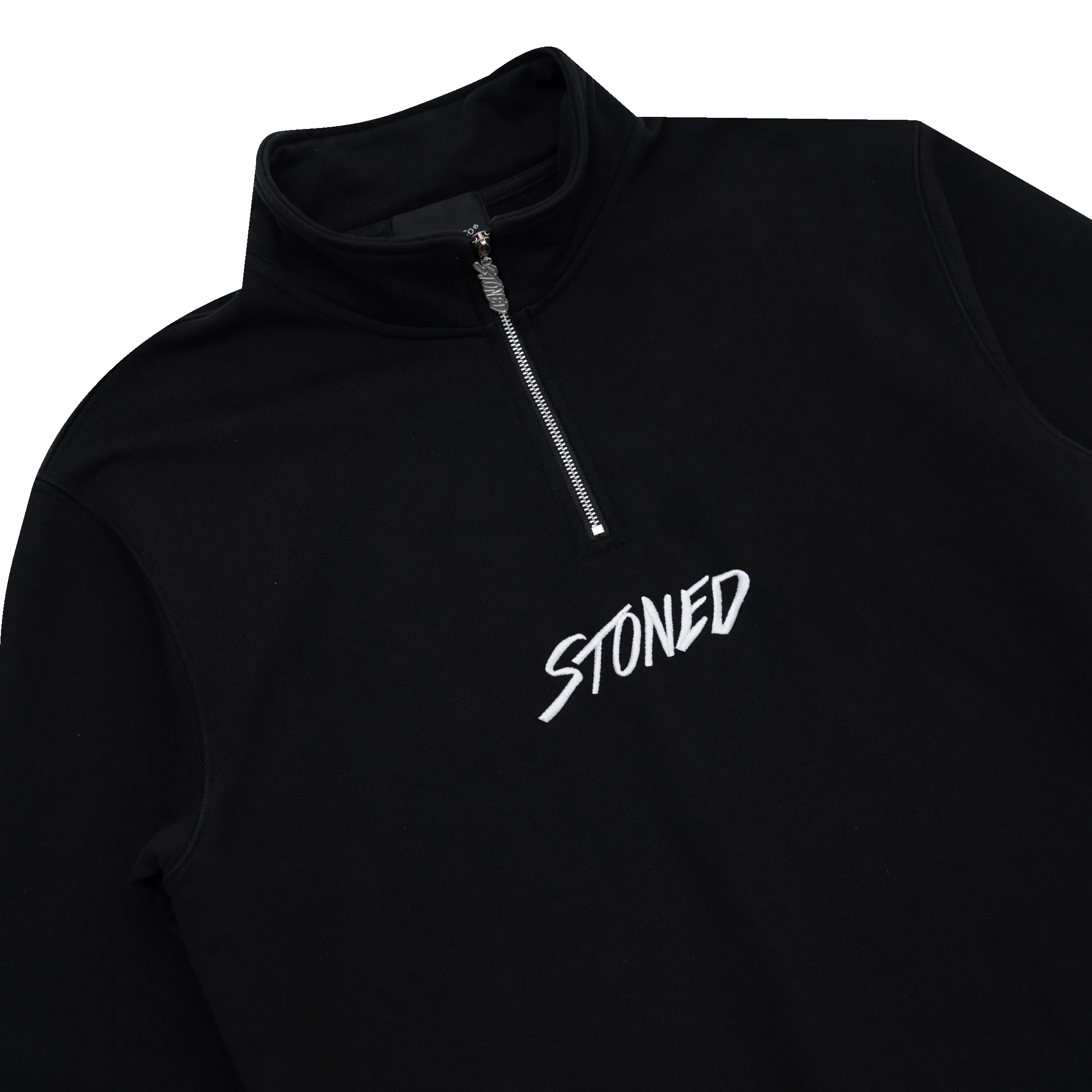 ATC : Half Zipper Sweatshirt black sold by Stone & Co. product image thumbnail 4