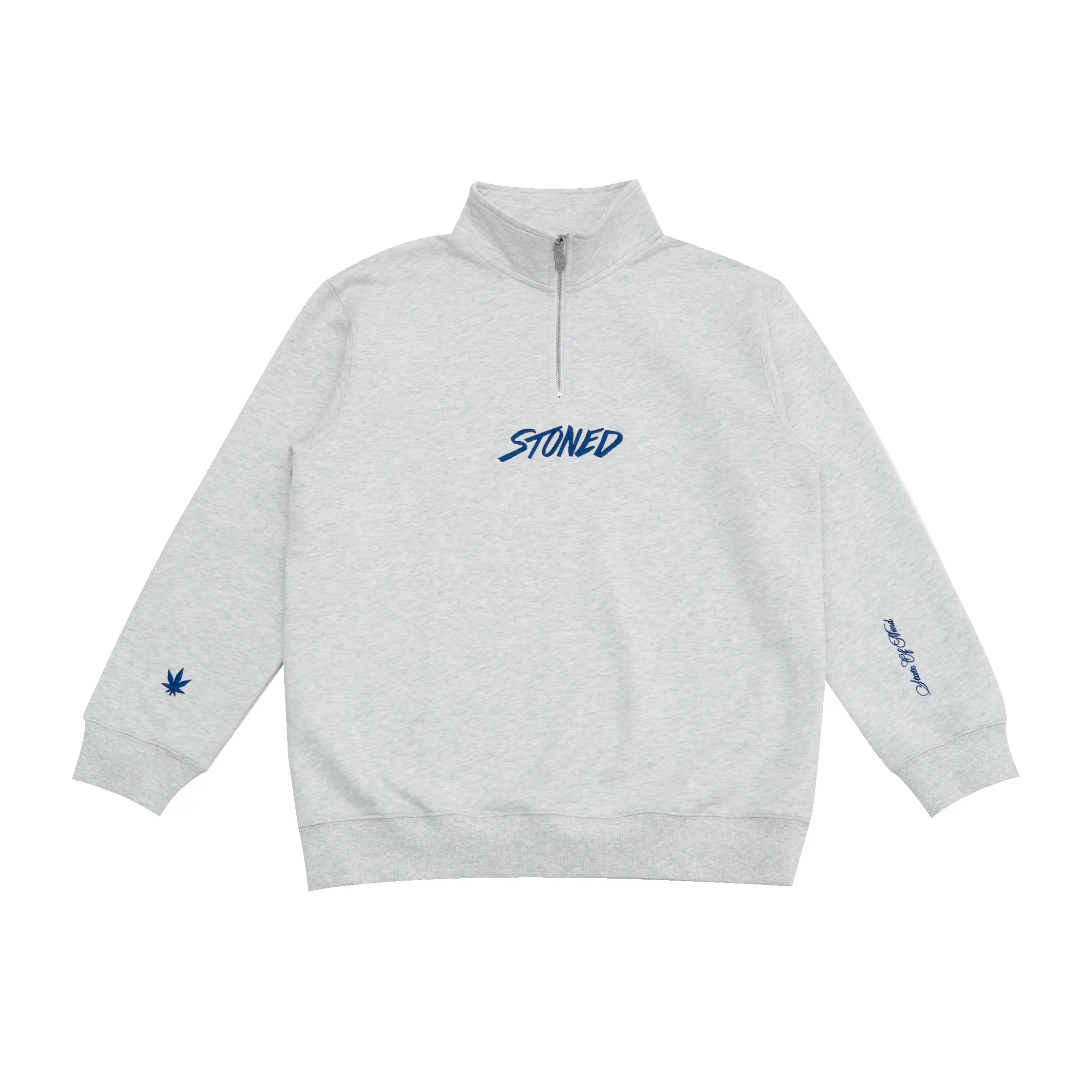 ATC : Half Zipper Sweatshirt Grey sold by Stone & Co.