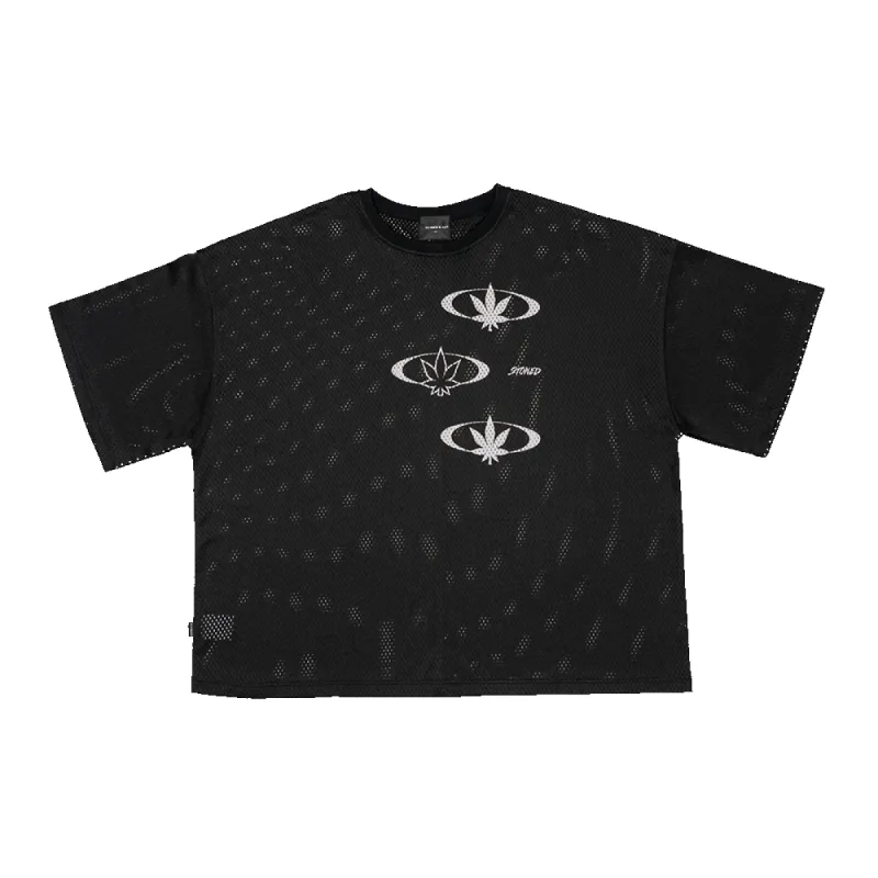 Stoned Universe : Maple Mesh Jersey Black sold by Stone & Co.
