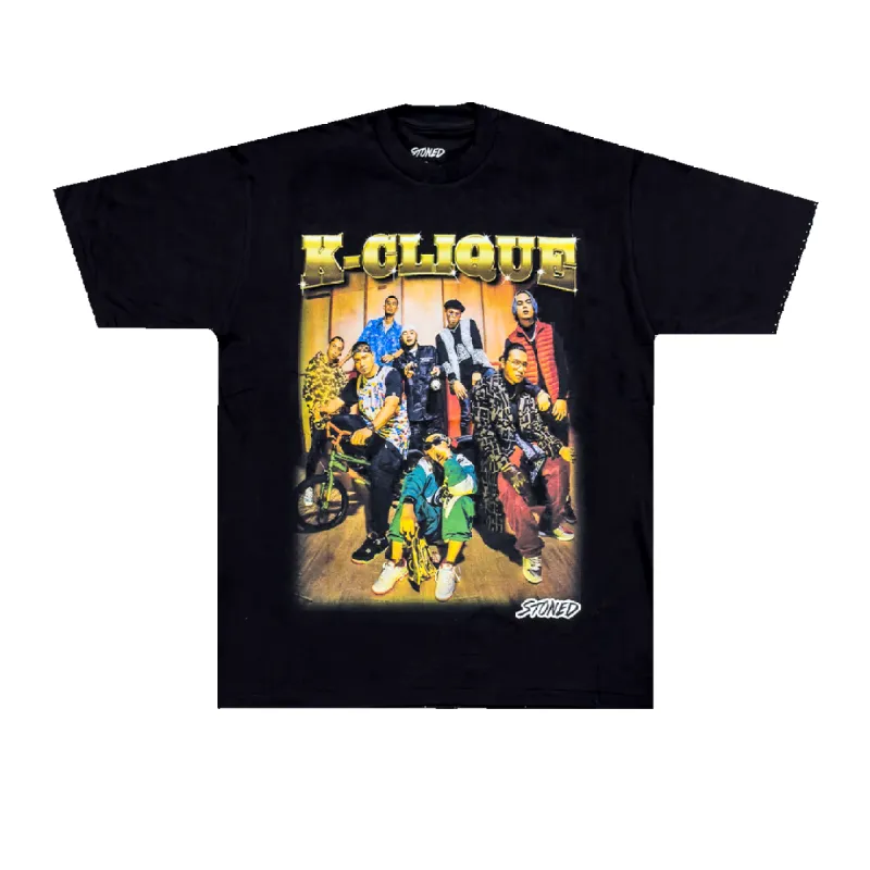 Stoned : K-Clique Tee Black sold by Stone & Co.