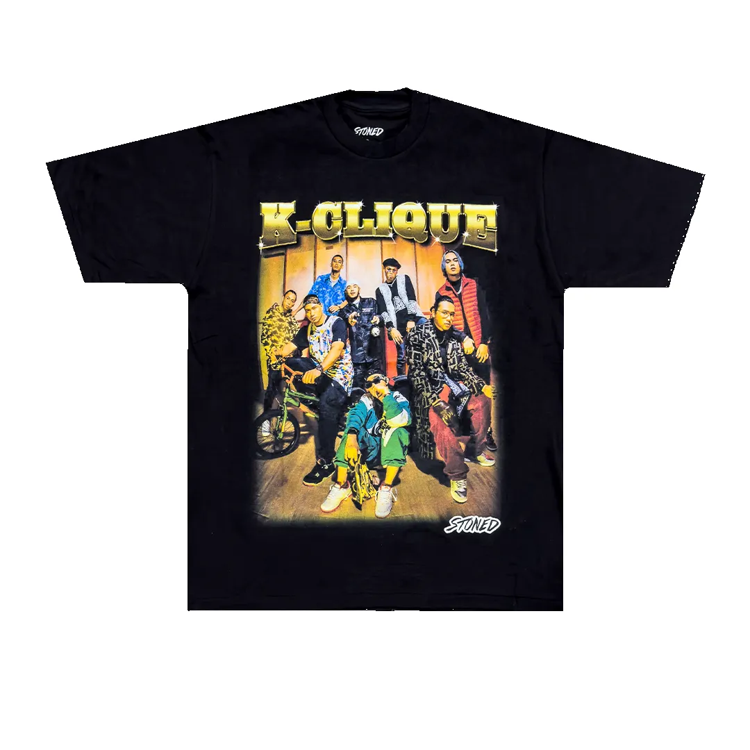 Stoned : K-Clique Tee Black sold by Stone & Co.