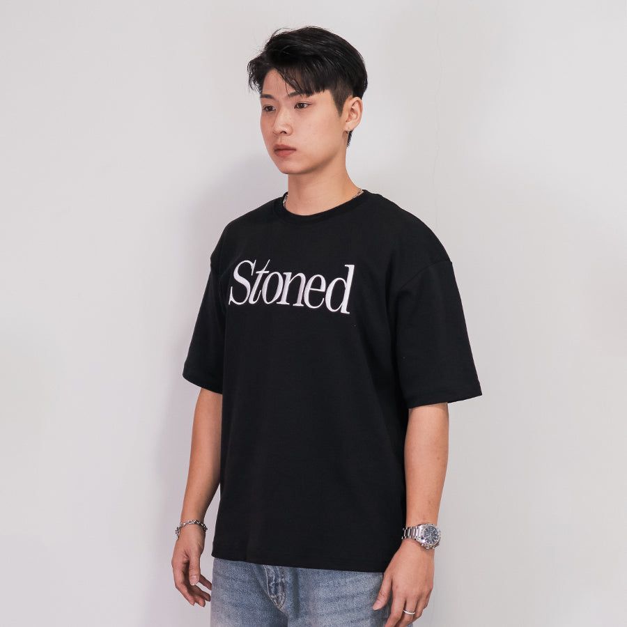 Stoned Future-back : Logo Tee Black sold by Stone & Co. product image thumbnail 5
