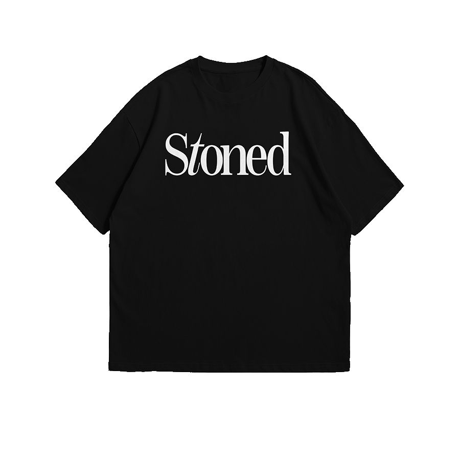 Stoned Future-back : Logo Tee Black sold by Stone & Co.