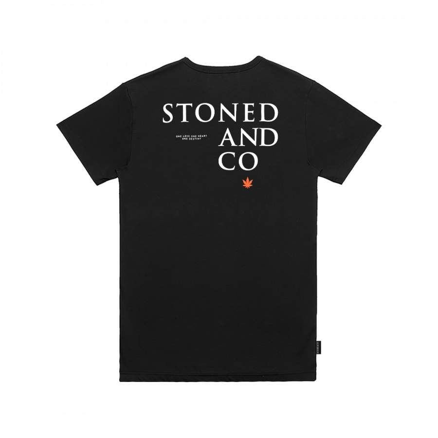 STONED RE-IMAGINED TSHIRT BLACK sold by Stone & Co. product image thumbnail 2