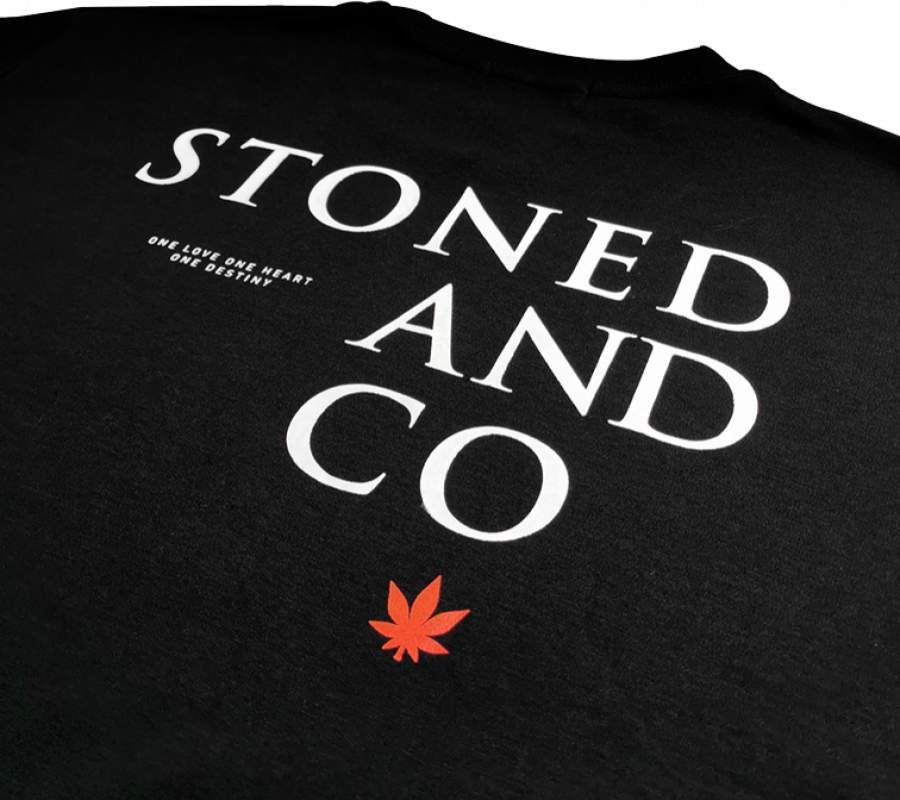 STONED RE-IMAGINED TSHIRT BLACK sold by Stone & Co. product image thumbnail 4