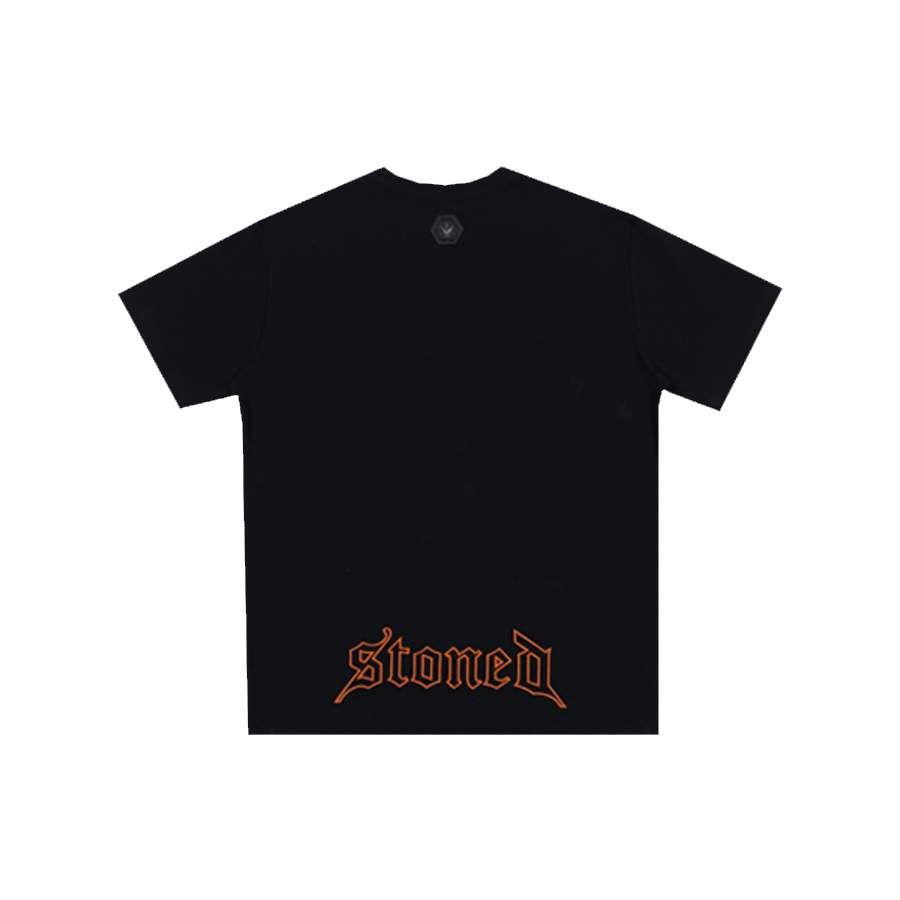 INCANDESCENCE FIRE TSHIRT BLACK sold by Stone & Co. product image thumbnail 2