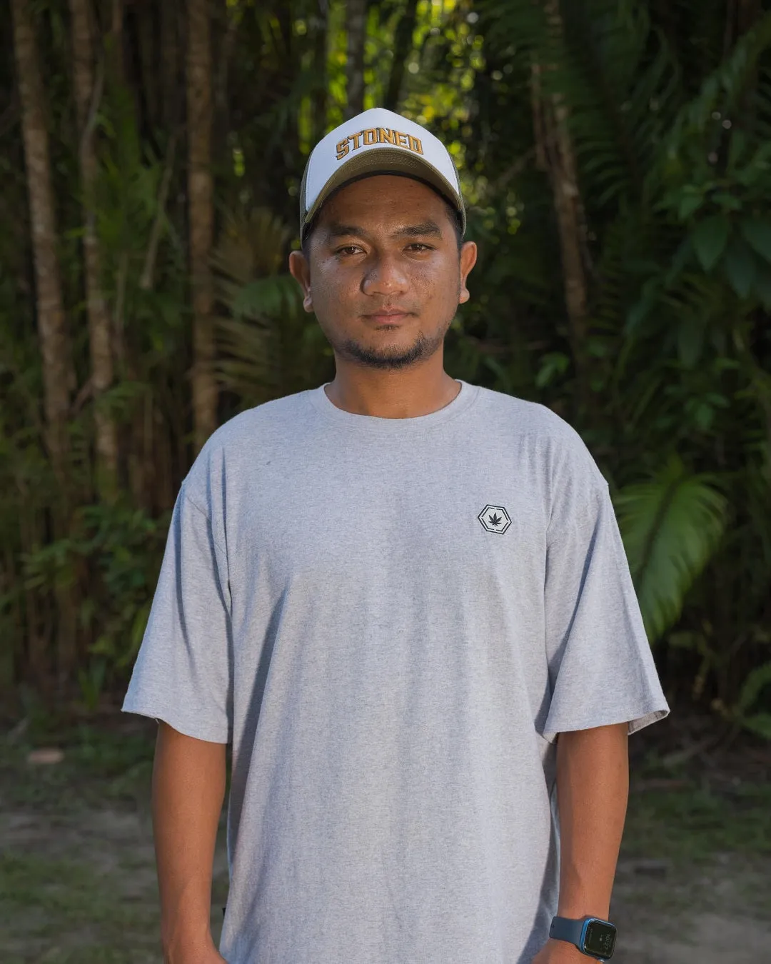 Stoned Originals : Maple Tee Grey sold by Stone & Co. product image thumbnail 3