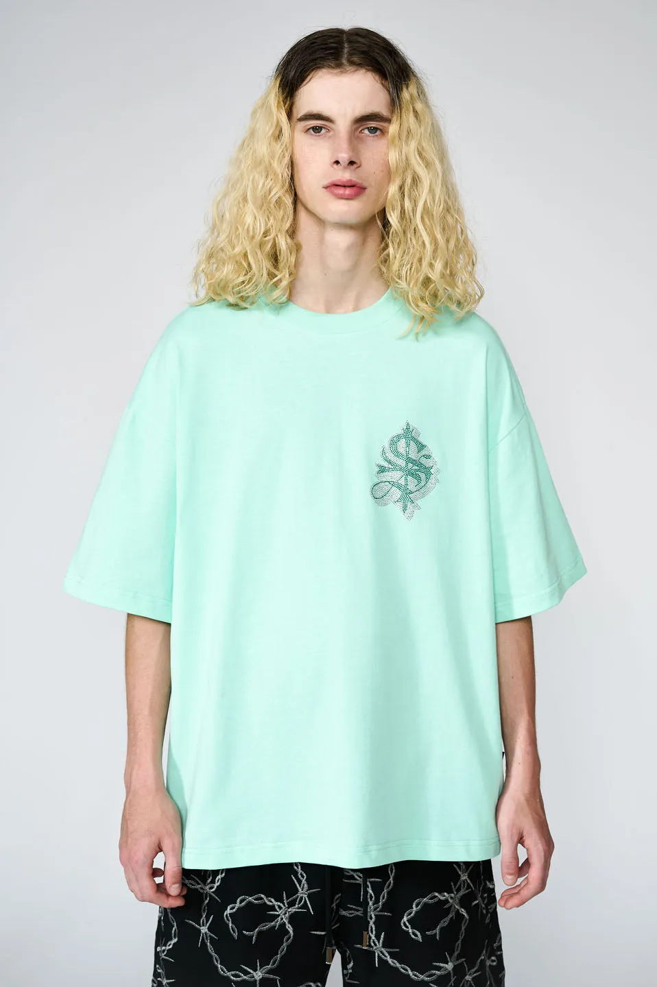 Supplier : Rhinestone Cross Tee 2.0 Blue sold by Stone & Co. product image thumbnail 3