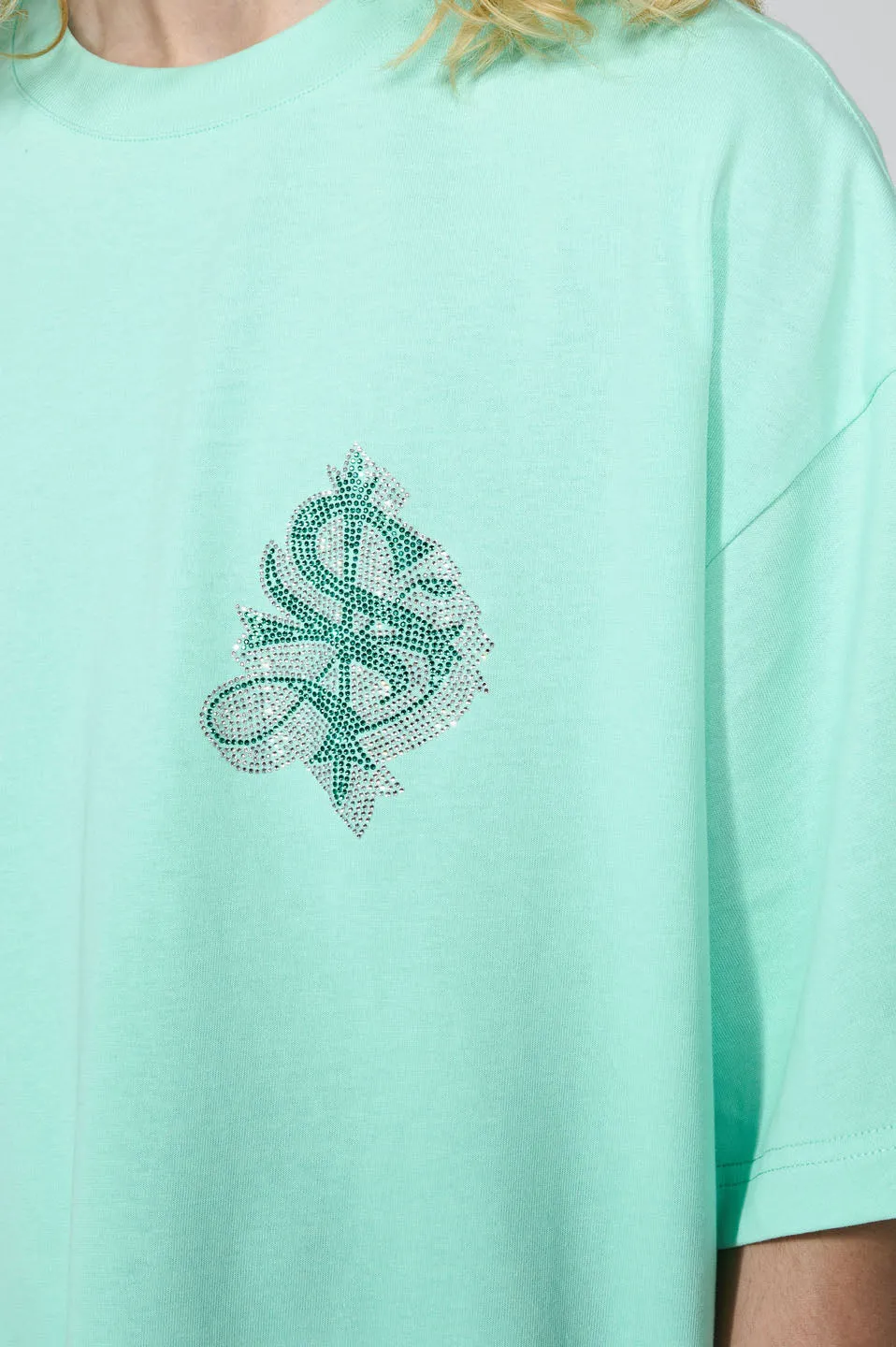 Supplier : Rhinestone Cross Tee 2.0 Blue sold by Stone & Co. product image thumbnail 5