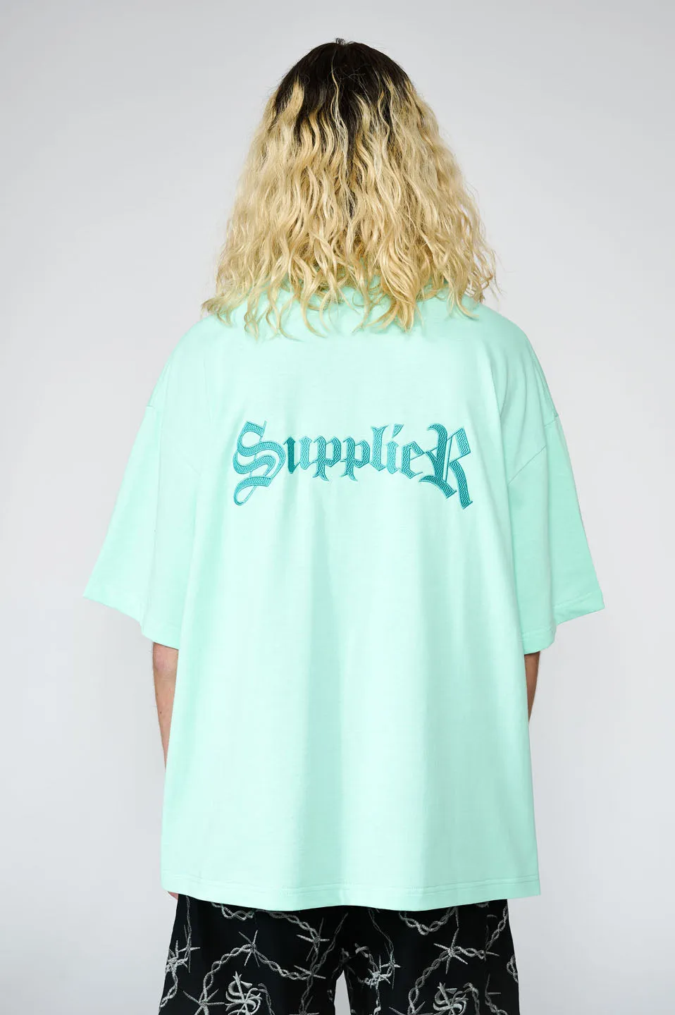 Supplier : Rhinestone Cross Tee 2.0 Blue sold by Stone & Co. product image thumbnail 4