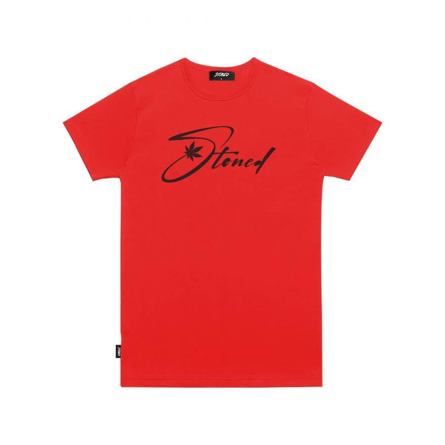 BROTHERHOOD: GALAXY T-SHIRT RED (OVERSIZED) sold by Stone & Co.