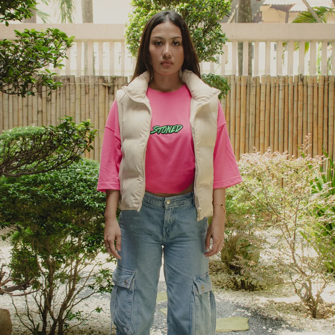 Stoned Blessed : Genetic Tee Pink sold by Stone & Co. product image thumbnail 3