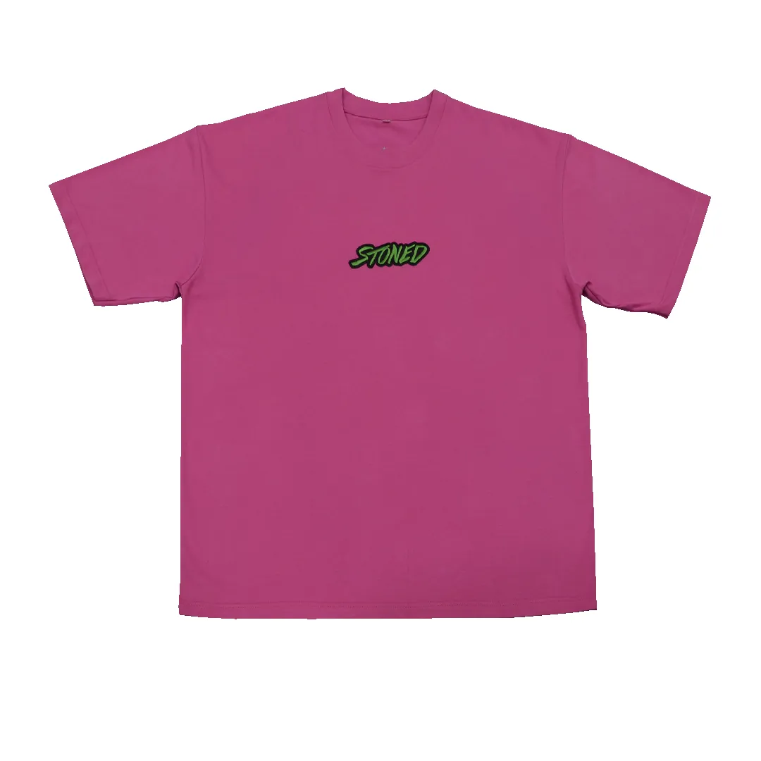 Stoned Blessed : Genetic Tee Pink sold by Stone & Co.