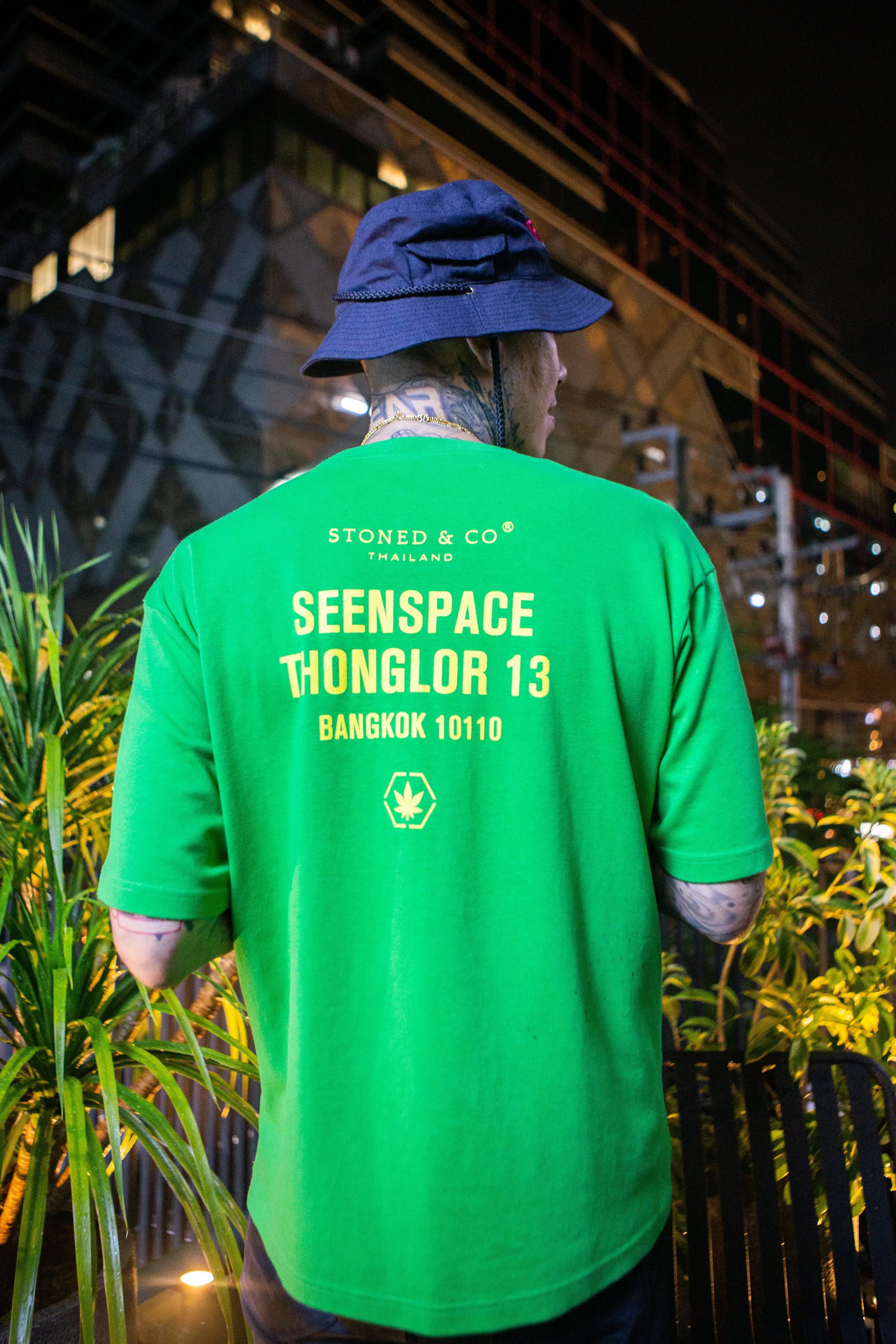 Stoned Journey : Address Tee Green sold by Stone & Co. product image thumbnail 3
