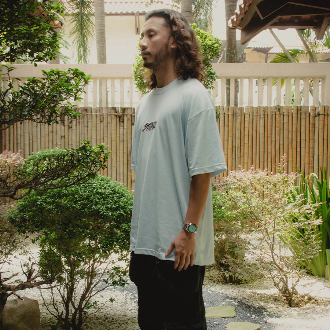 Stoned Blessed : Genetic Tee Blue sold by Stone & Co. product image thumbnail 4