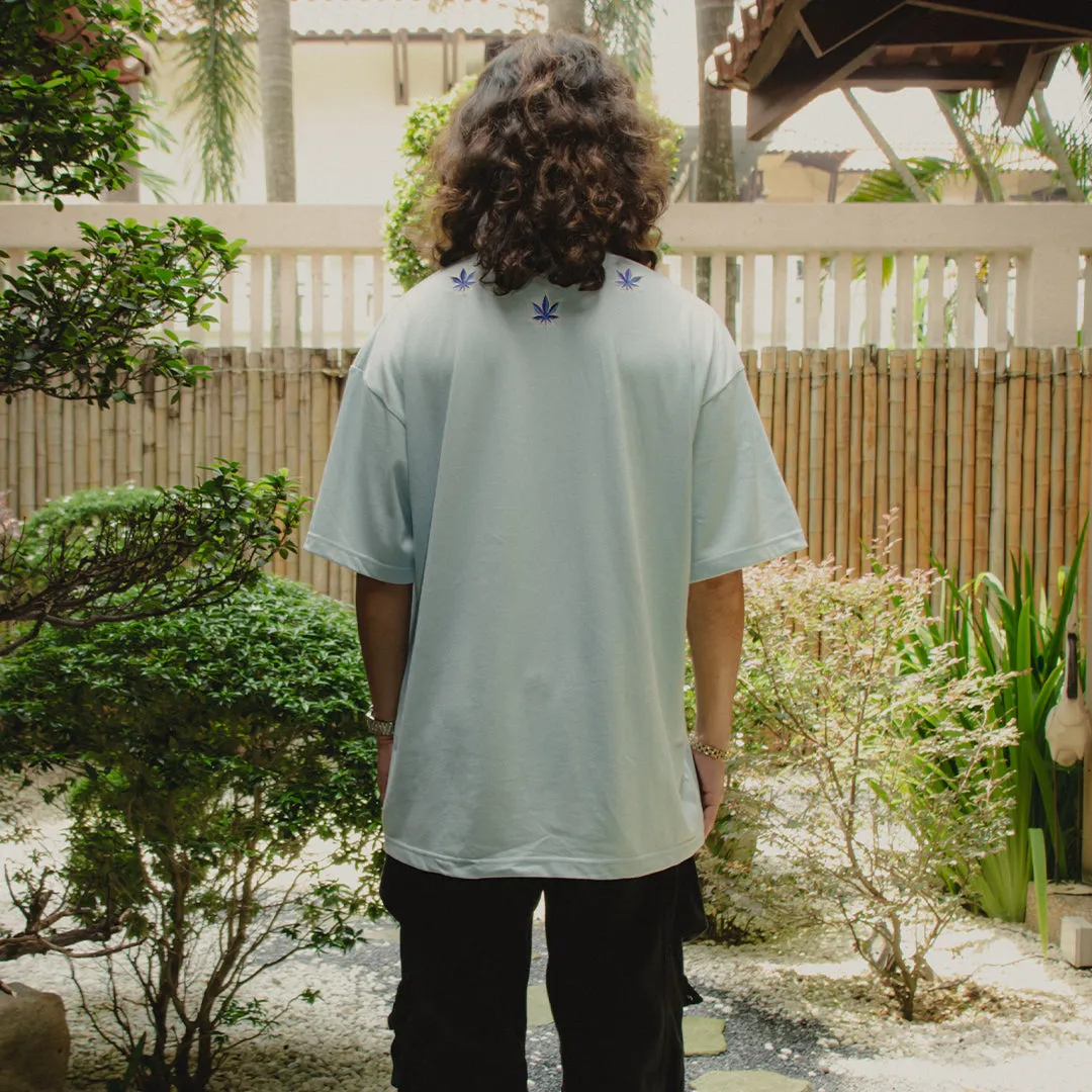 Stoned Blessed : Genetic Tee Blue sold by Stone & Co. product image thumbnail 5