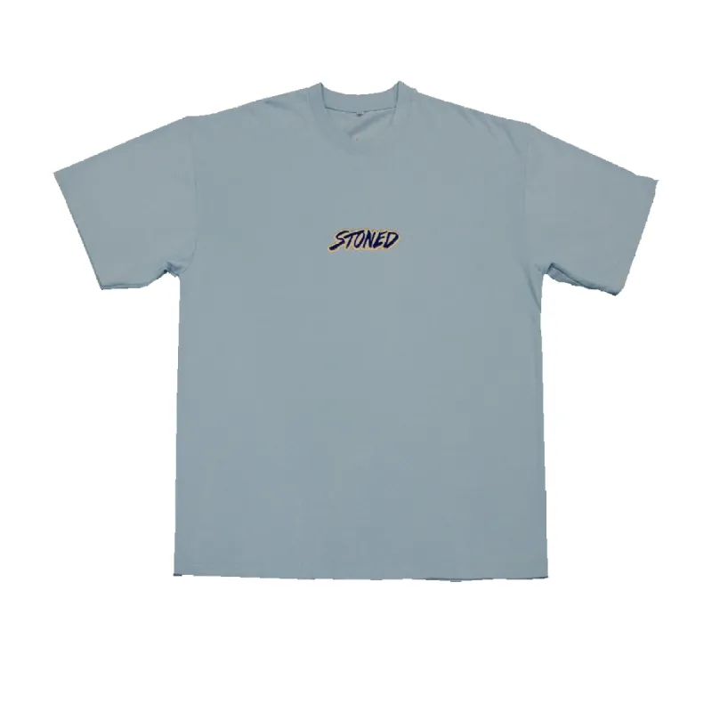 Stoned Blessed : Genetic Tee Blue sold by Stone & Co.