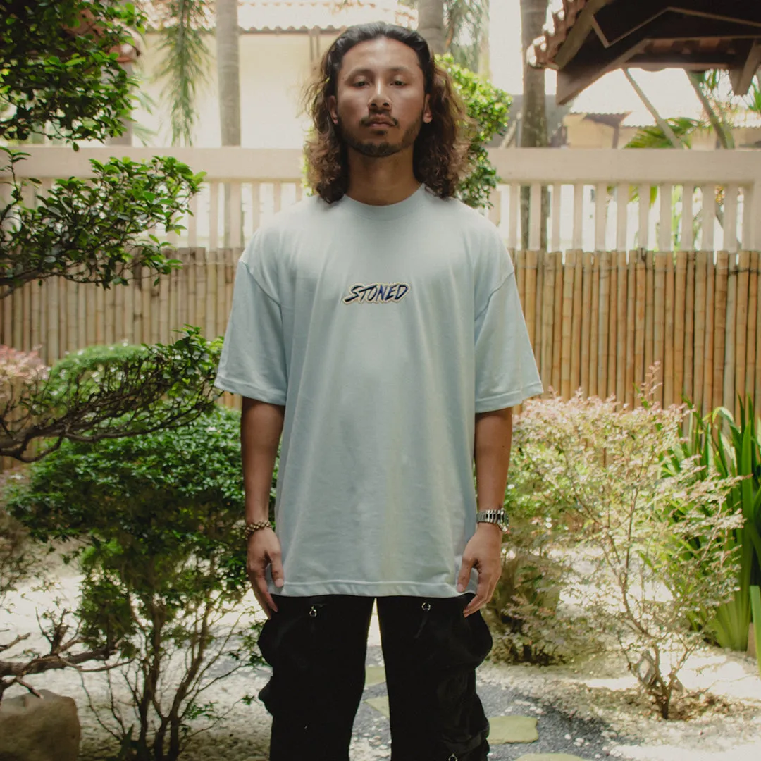 Stoned Blessed : Genetic Tee Blue sold by Stone & Co. product image thumbnail 3