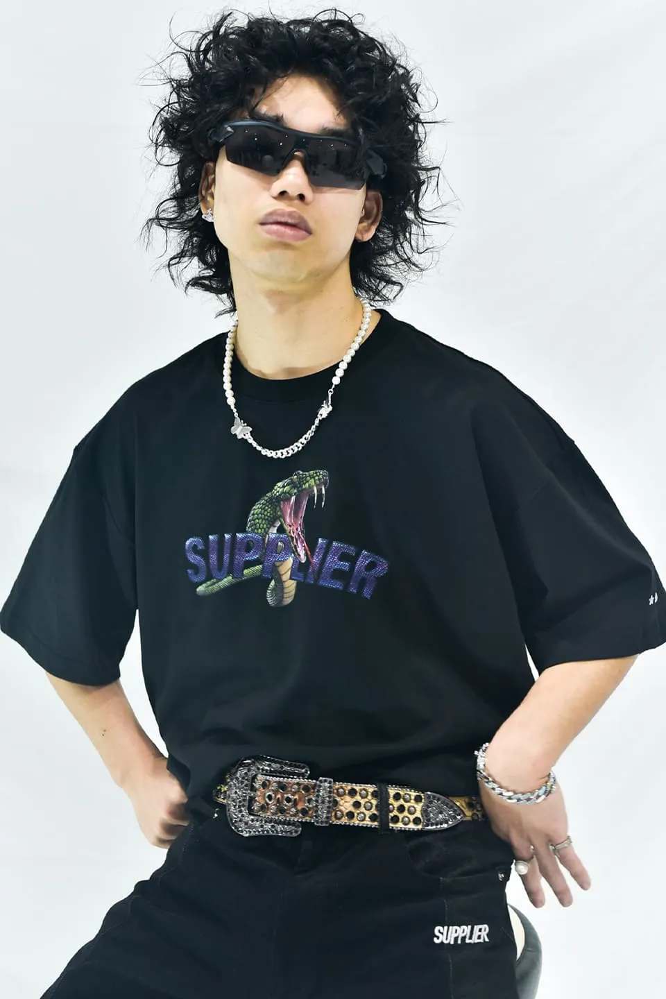 Supplier : Snake Tee Black sold by Stone & Co. product image thumbnail 3