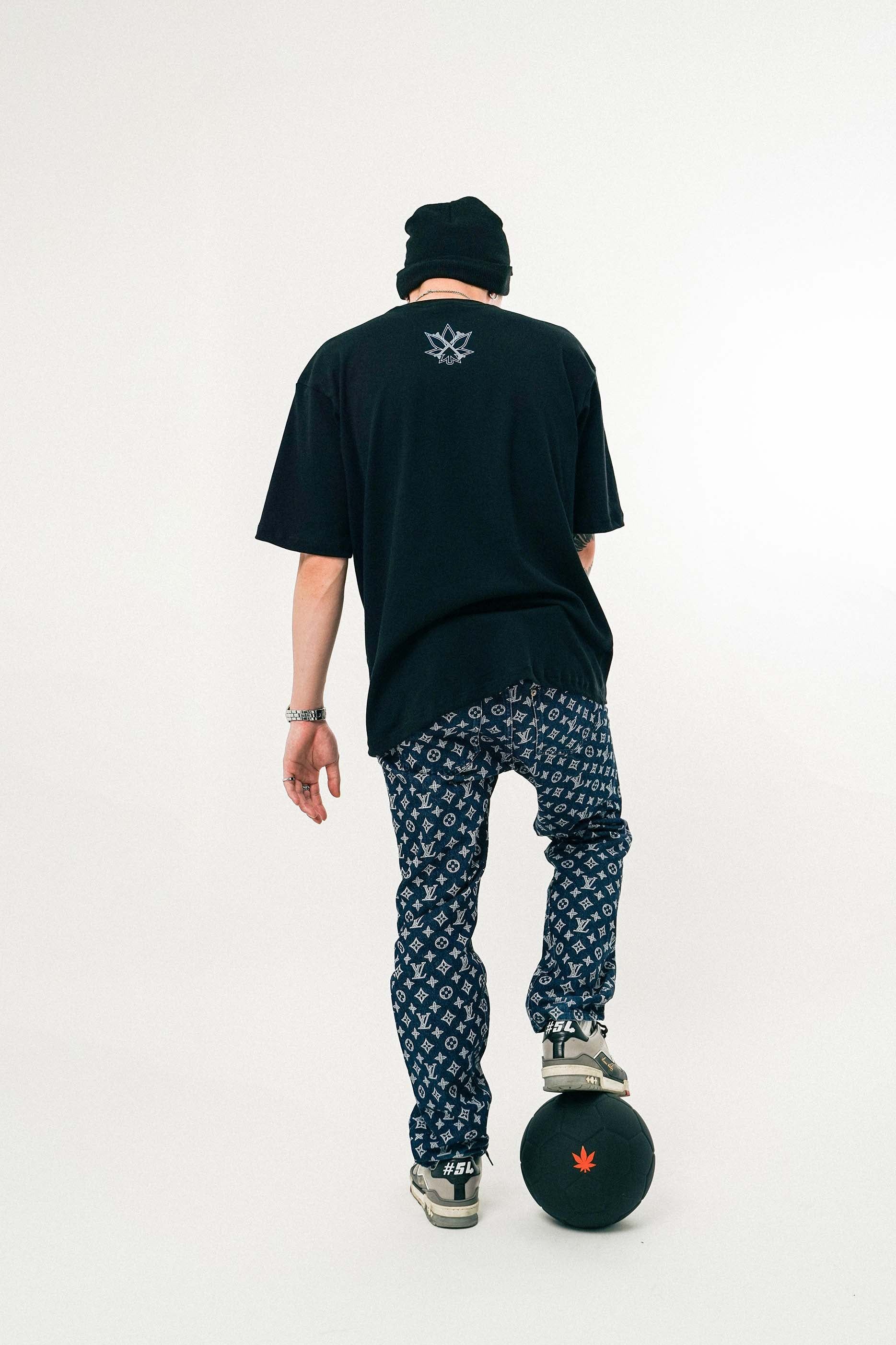 Happy Bones : Skeleton T-shirt Black sold by Stone & Co. product image thumbnail 4