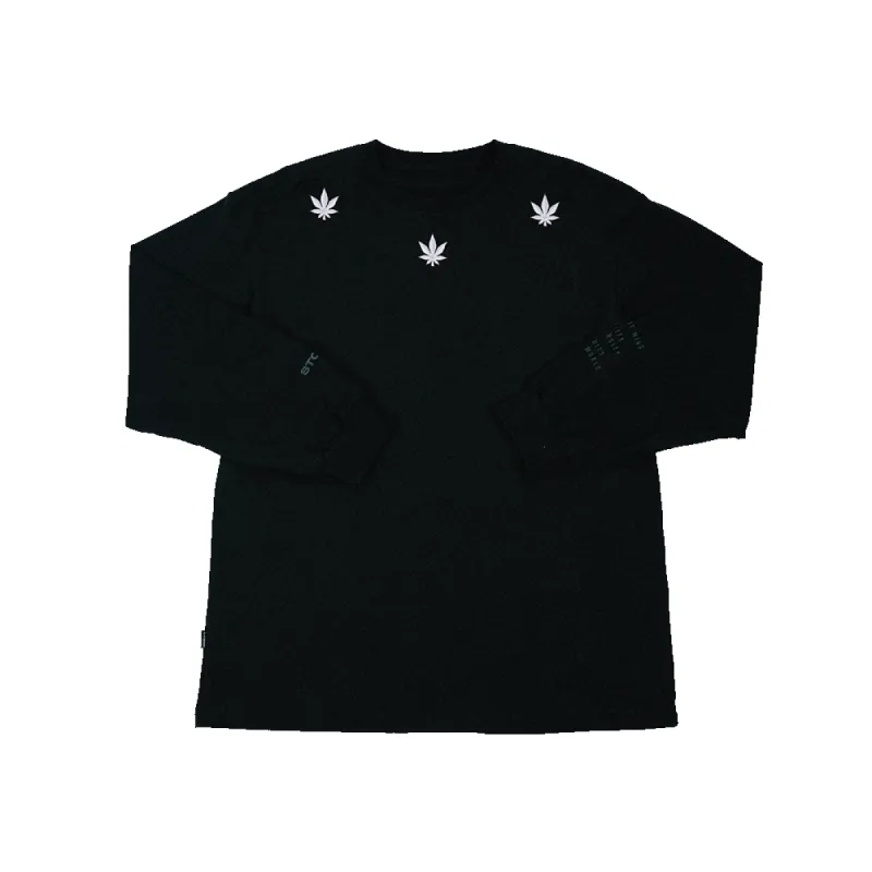 Stoned Classic : Trilogy L/S Tee Black sold by Stone & Co.