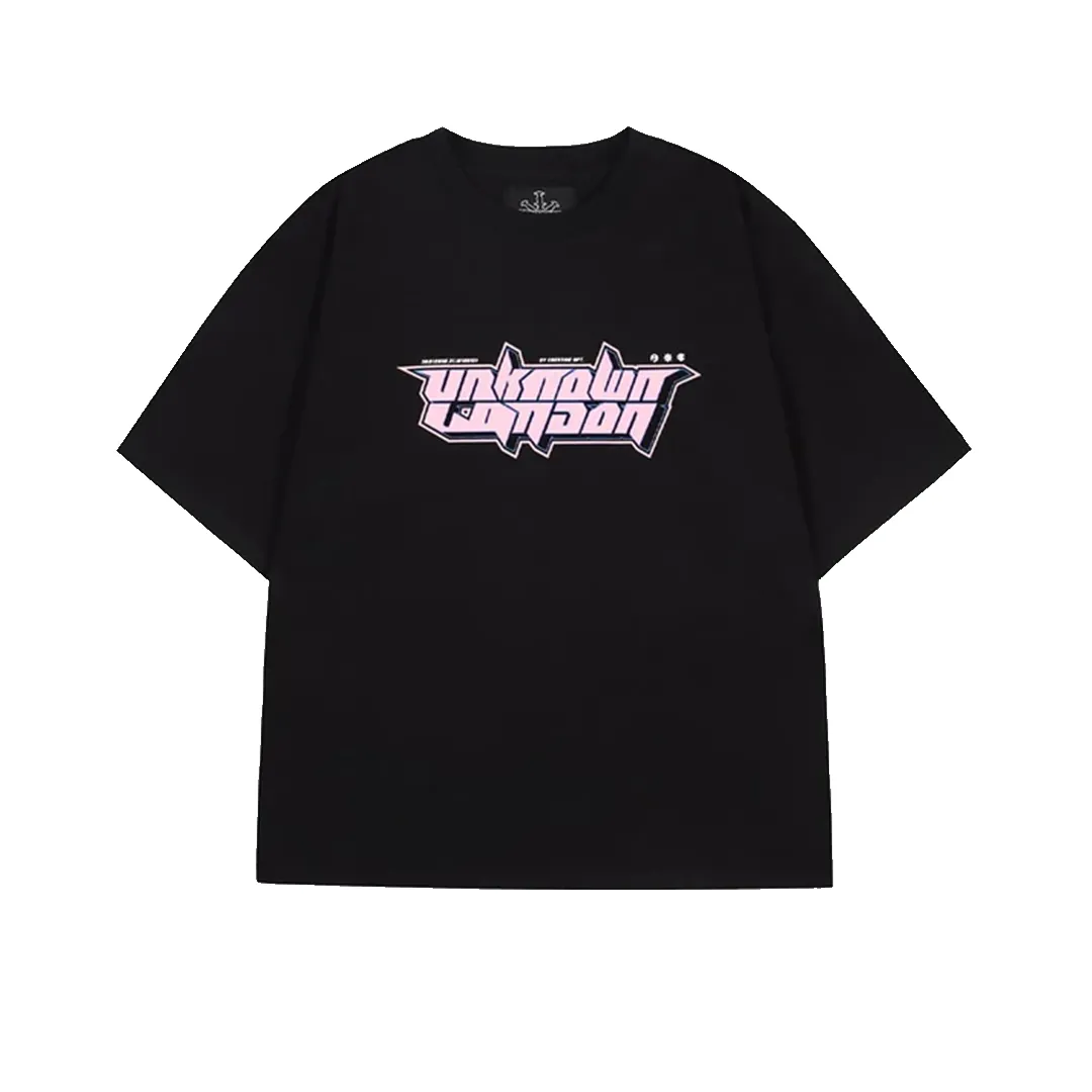 Unknown : Retro Logo Print Tee Black sold by Stone & Co.