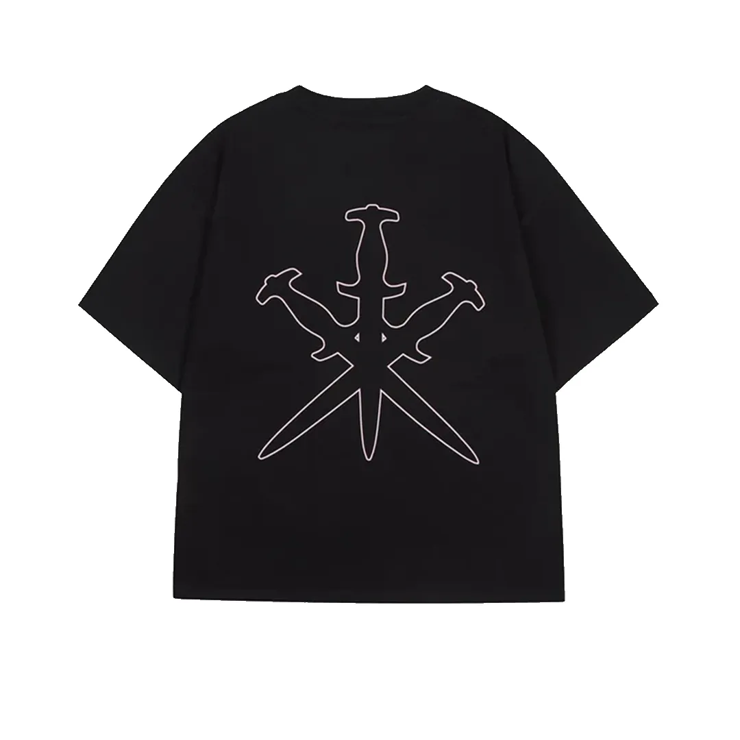 Unknown : Retro Logo Print Tee Black sold by Stone & Co. product image thumbnail 2