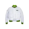 MOTORSPORT BOMBER JACKET WHITE sold by Stone & Co.