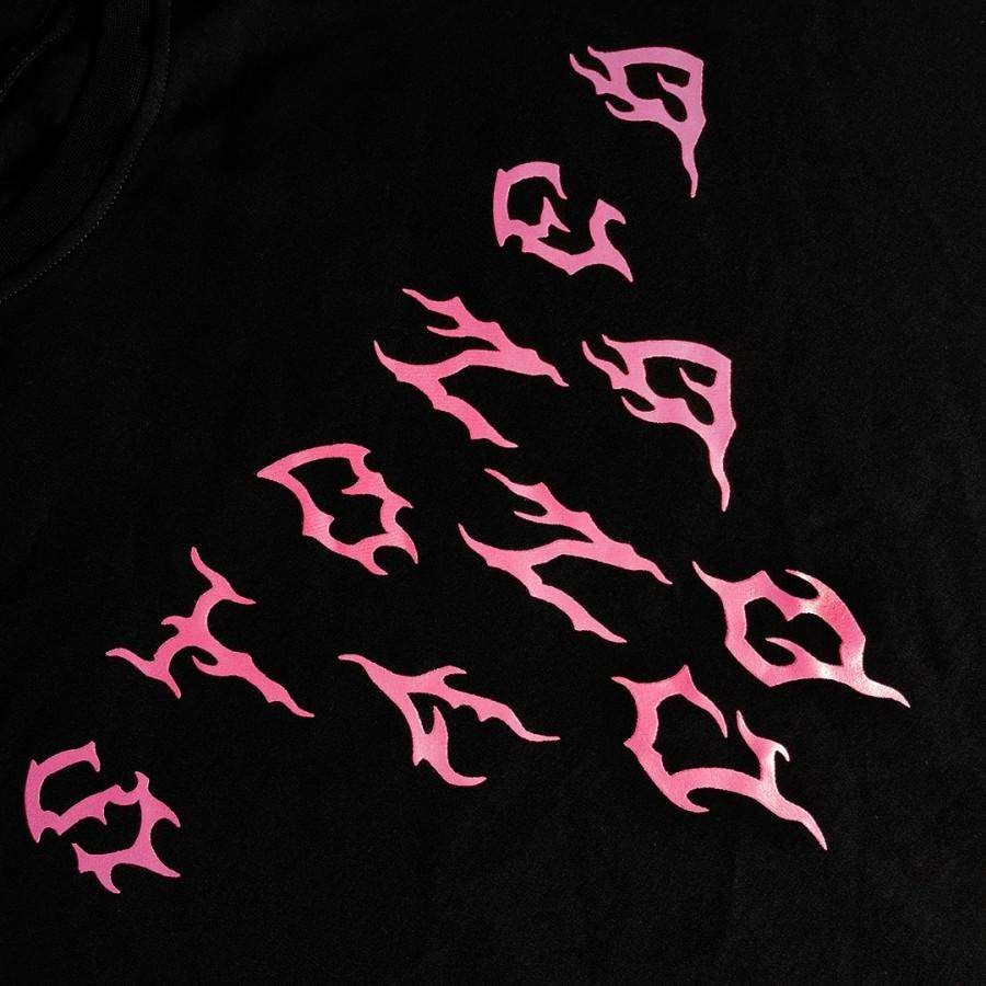 INCANDESCENCE NEON PINK TSHIRT BLACK sold by Stone & Co. product image thumbnail 4