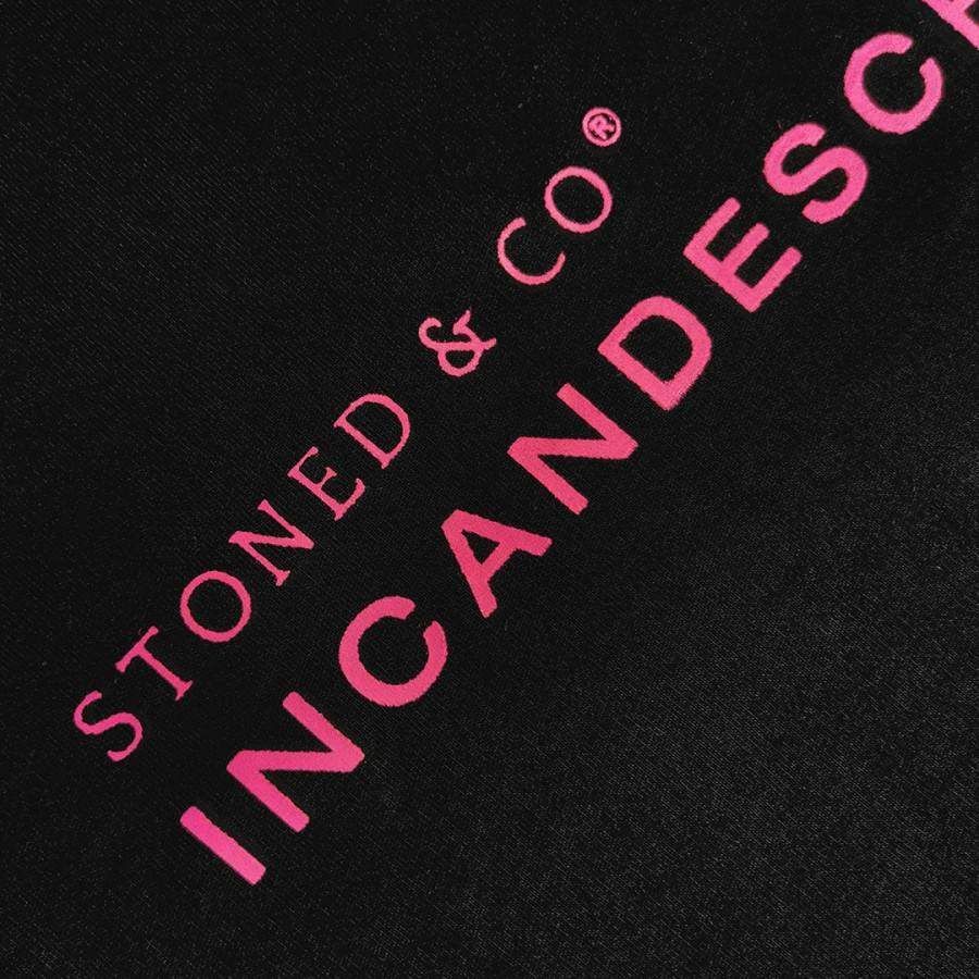 INCANDESCENCE NEON PINK TSHIRT BLACK sold by Stone & Co. product image thumbnail 3