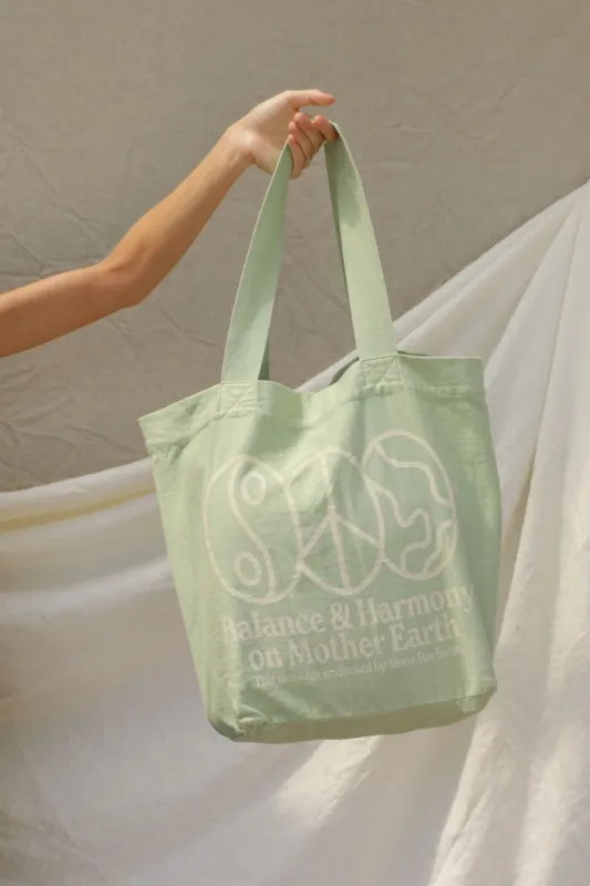 Balance & Harmony Tote - Aloe Wash sold by Stone Fox Swim