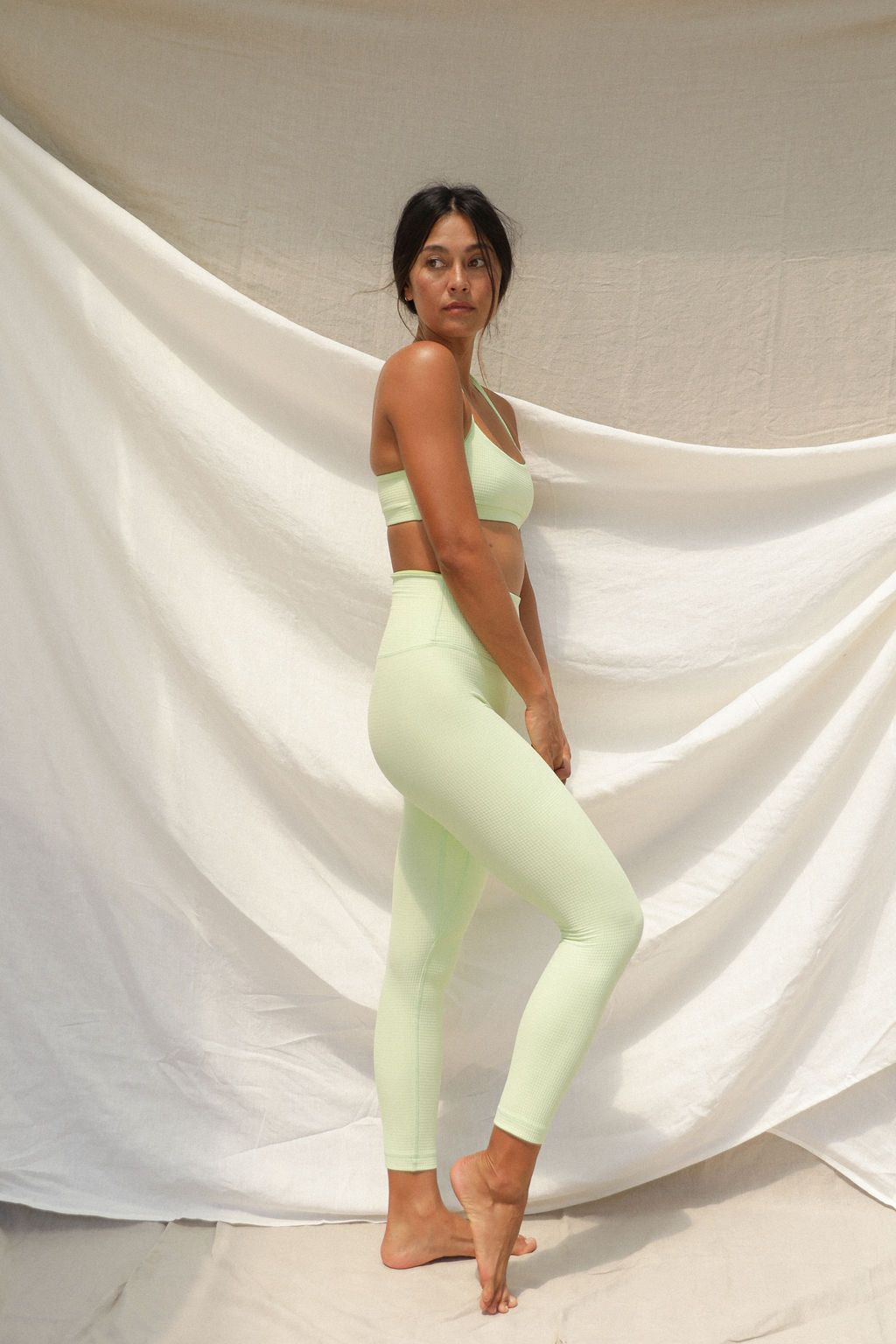 Guru Legging - Butterfly Waffle sold by Stone Fox Swim product image thumbnail 2