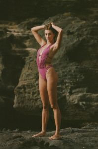 Lucia One Piece Swimsuit - Wild Aster sold by Stone Fox Swim