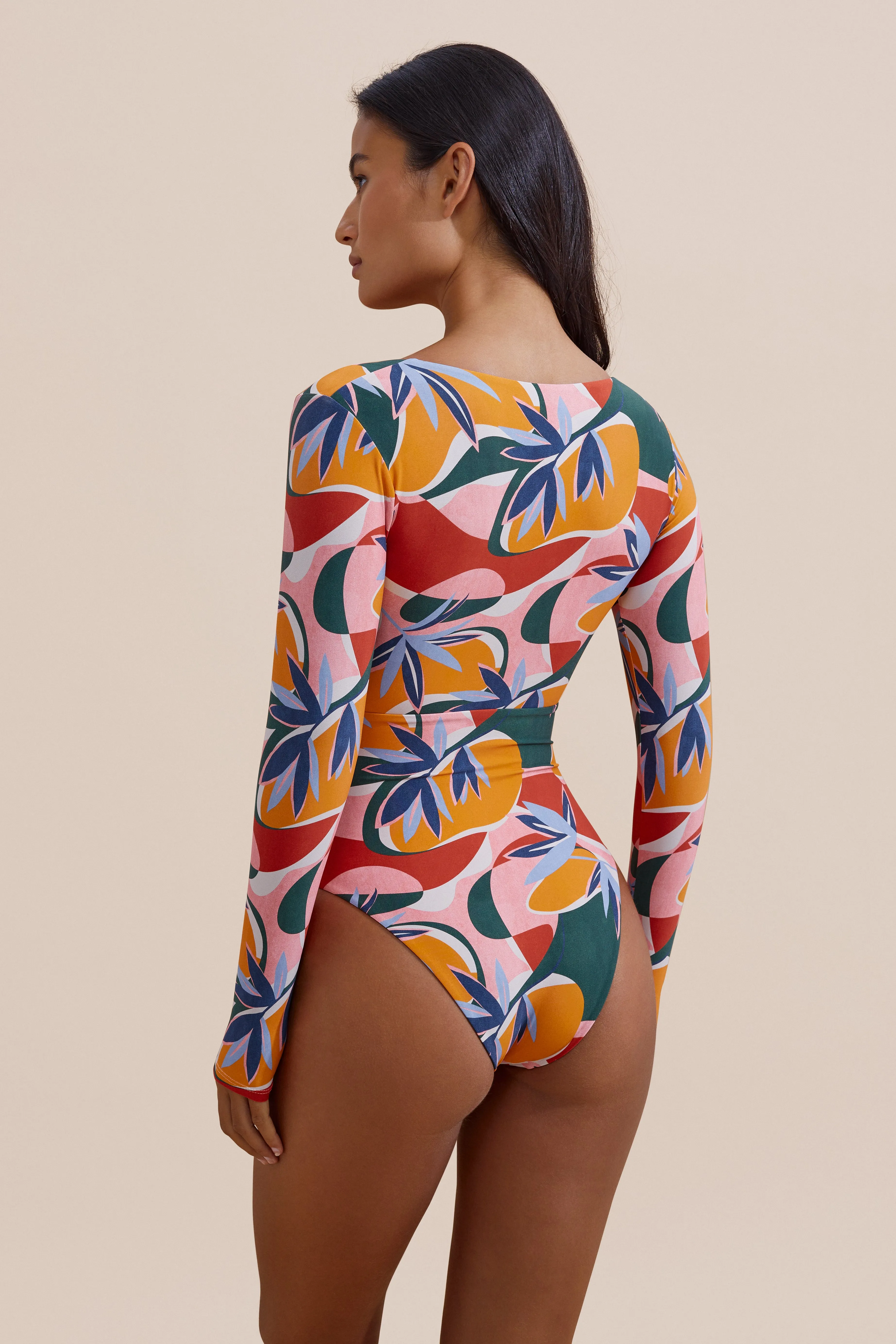 Suka Surf Suit - Botanical sold by Stone Fox Swim product image thumbnail 2