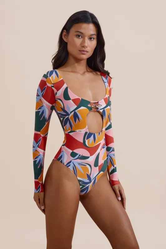 Suka Surf Suit - Botanical made by Stone Fox Swim