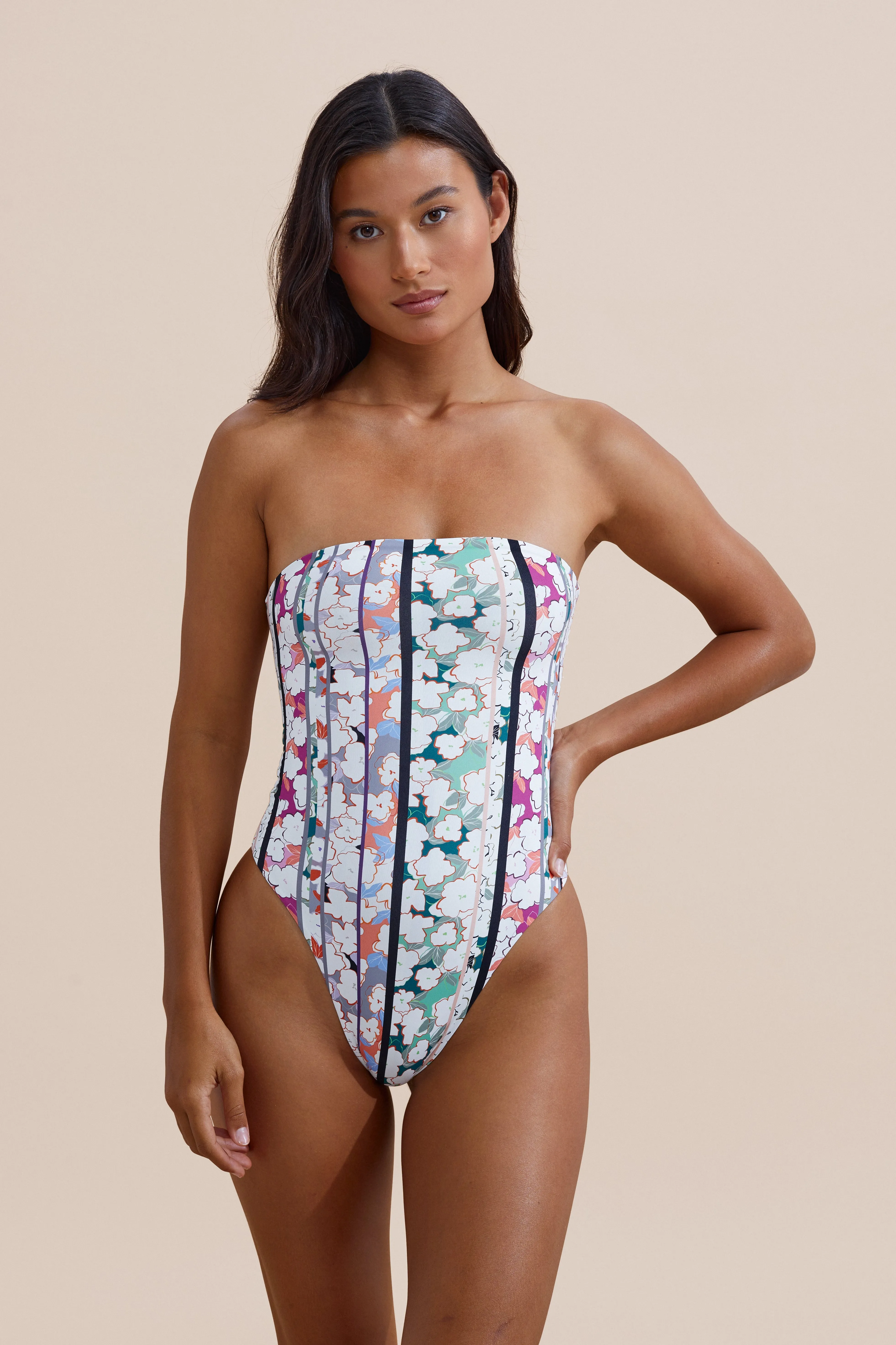 Paola One Piece - Origami sold by Stone Fox Swim