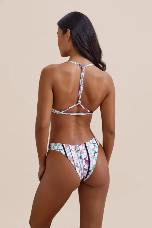 Luka Bikini Bottom - Origami sold by Stone Fox Swim